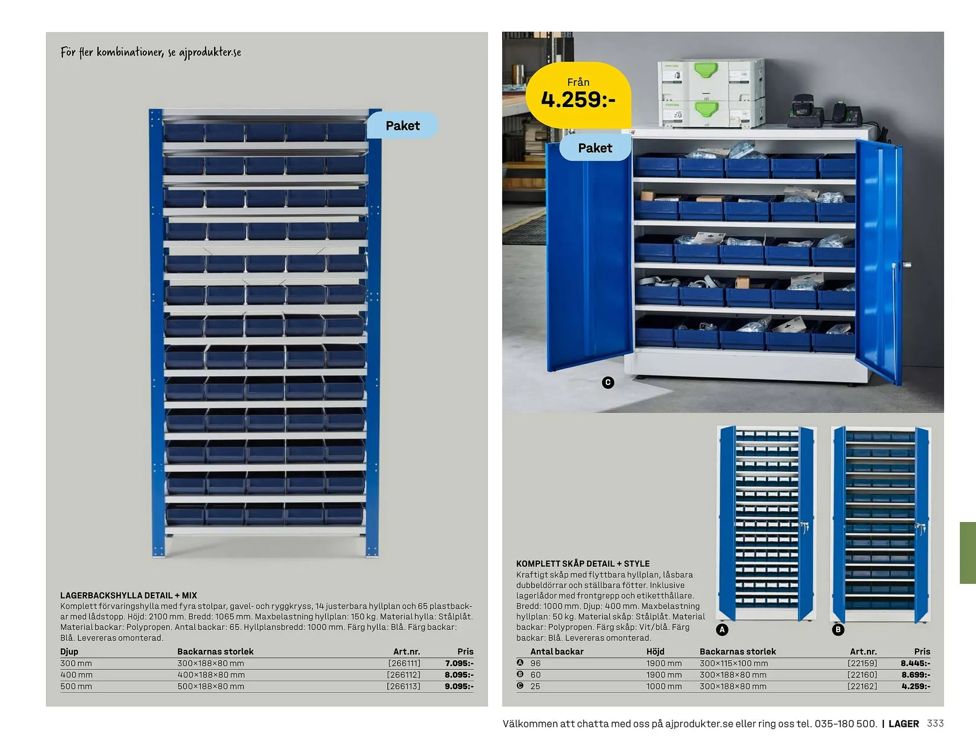AJ Produkter reklamblad från 1 januari till 31 december 2025 - Reklamblad sidor 333