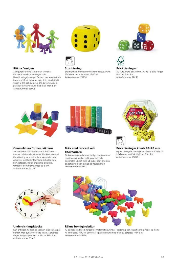 Nyheter och favoriter skola och fritidshem 2024 från 23 februari till 31 december 2024 - Reklamblad sidor 13