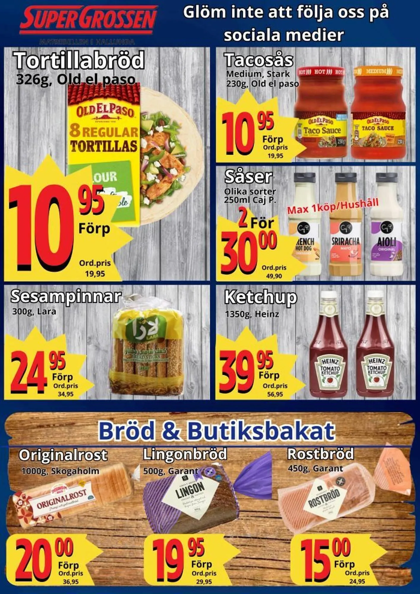 Supergrossen reklamblad från 18 maj till 25 maj 2025 - Reklamblad sidor 10