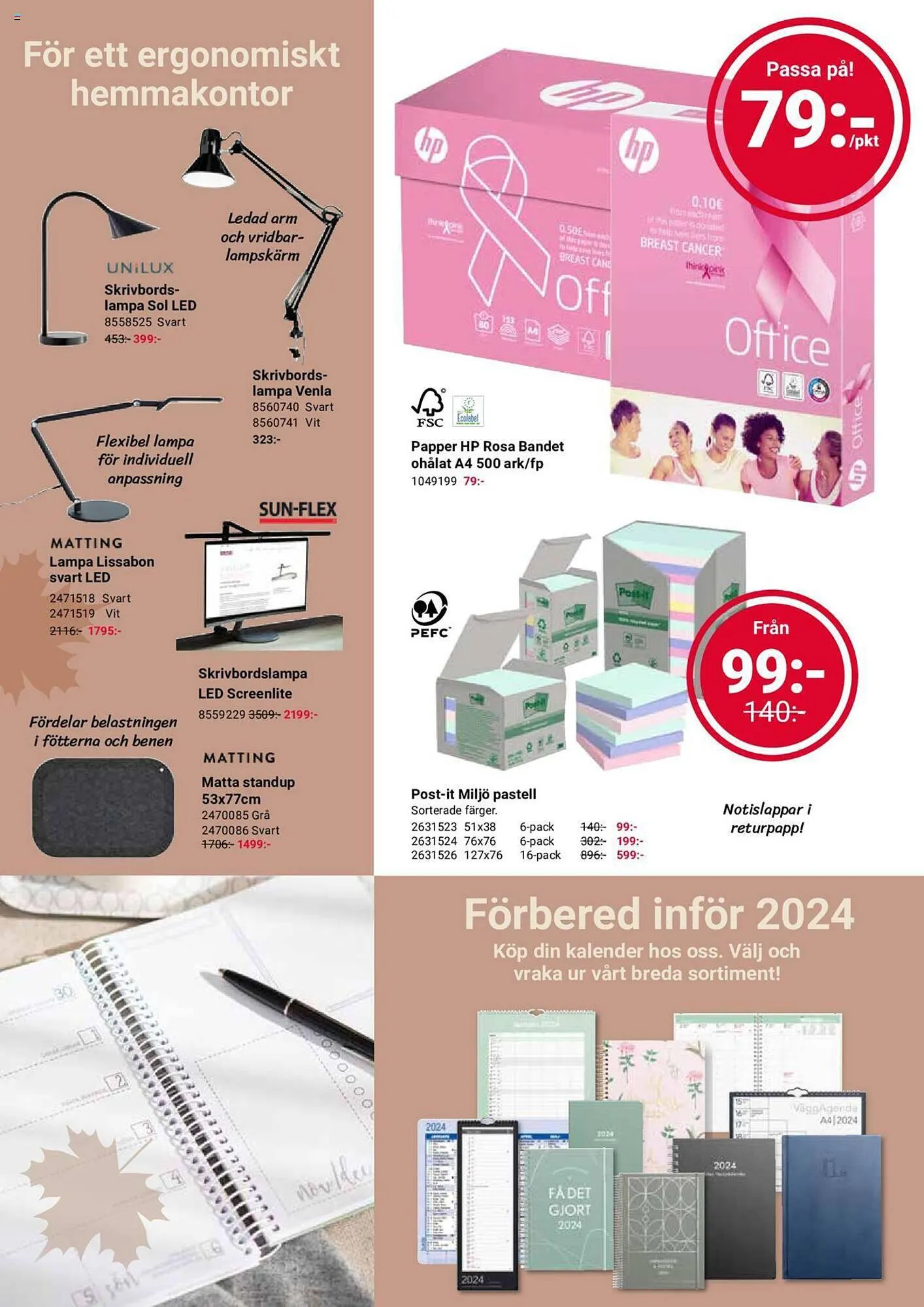Office Depot reklamblad från 1 oktober till 31 oktober 2023 - Reklamblad sidor 4