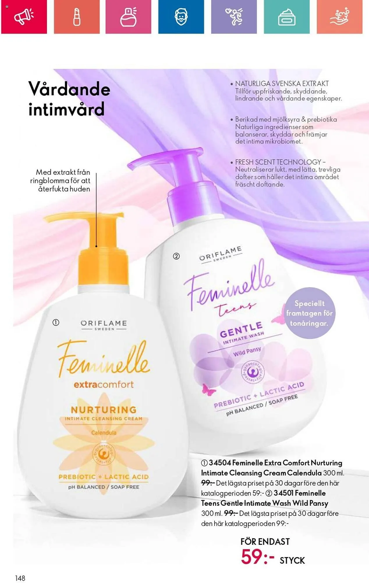 Oriflame reklamblad från 24 oktober till 13 november 2024 - Reklamblad sidor 148