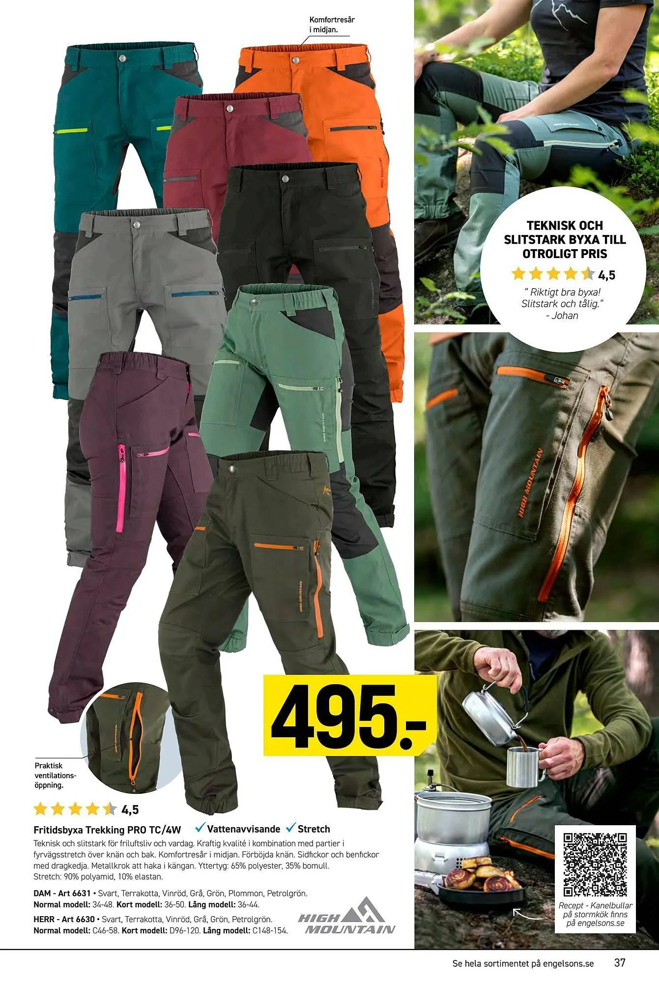 Engelsons reklamblad från 12 maj till 31 maj 2025 - Reklamblad sidor 37