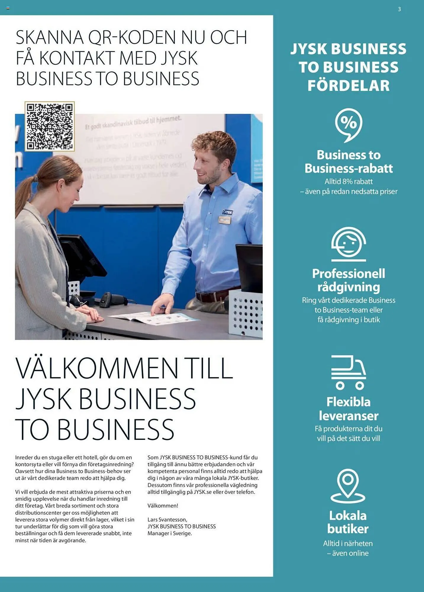 JYSK reklamblad från 1 september till 31 december 2023 - Reklamblad sidor 3