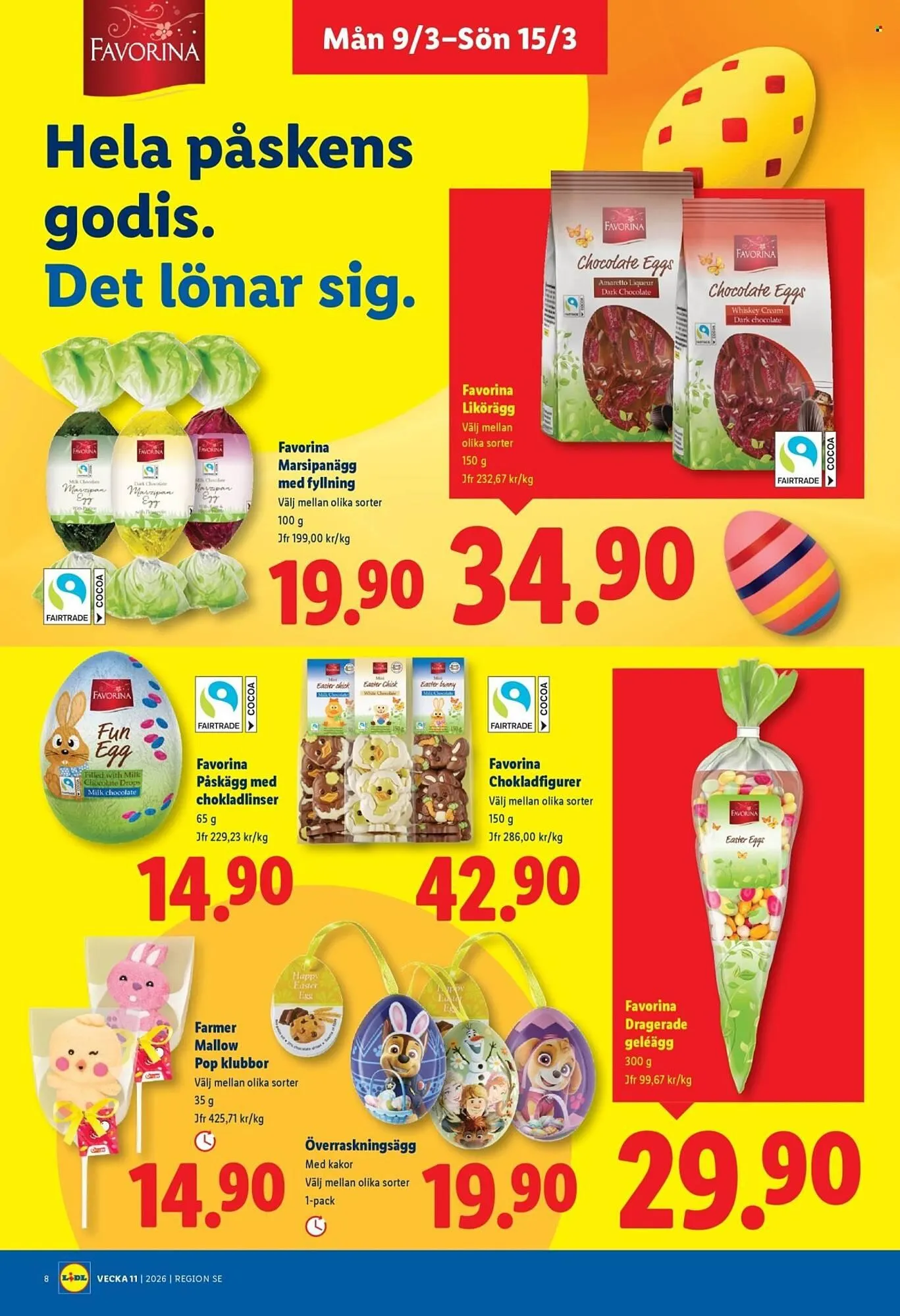Lidl reklamblad från 9 mars till 15 mars 2026 - Reklamblad sidor 10
