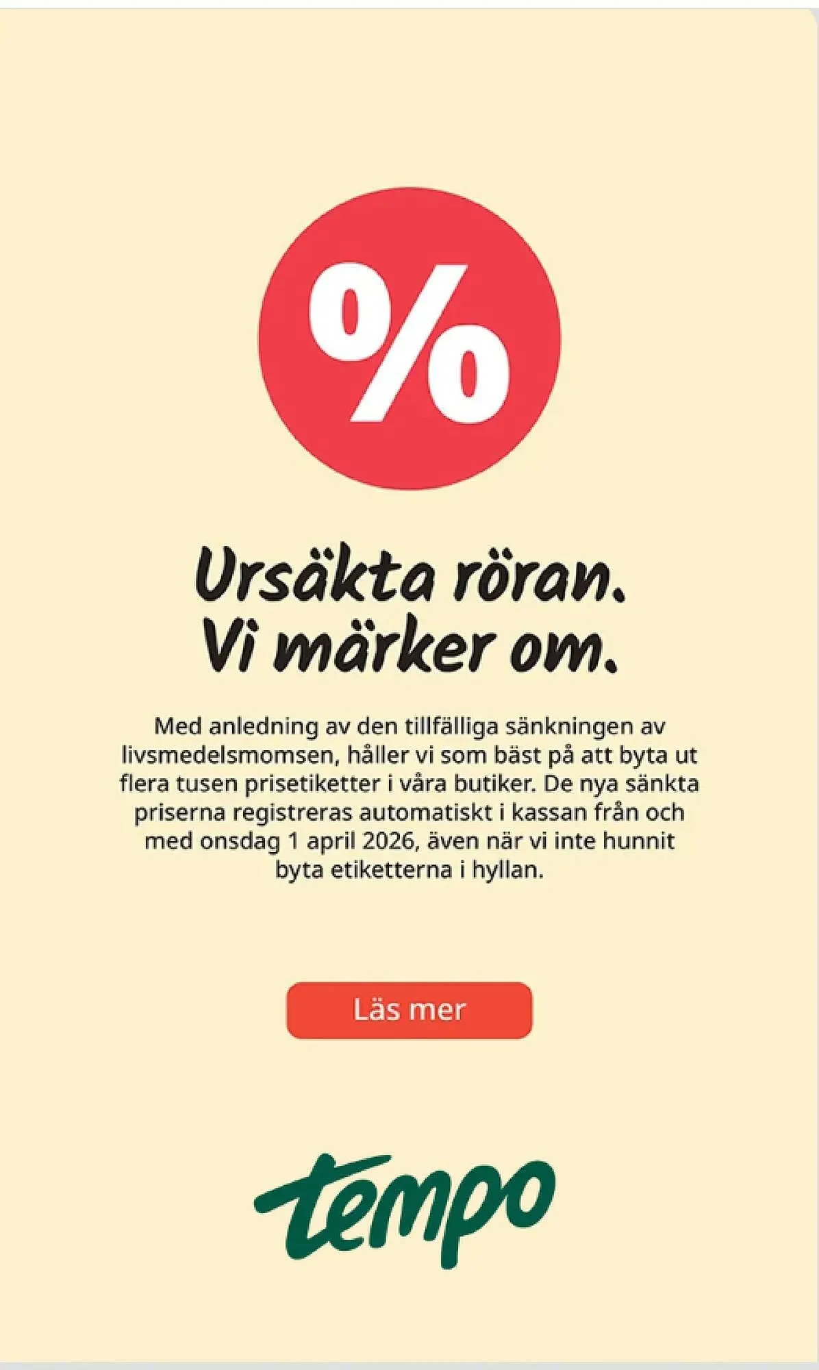 Tempo reklamblad från 1 april till 6 april 2026 - Reklamblad sidor 2