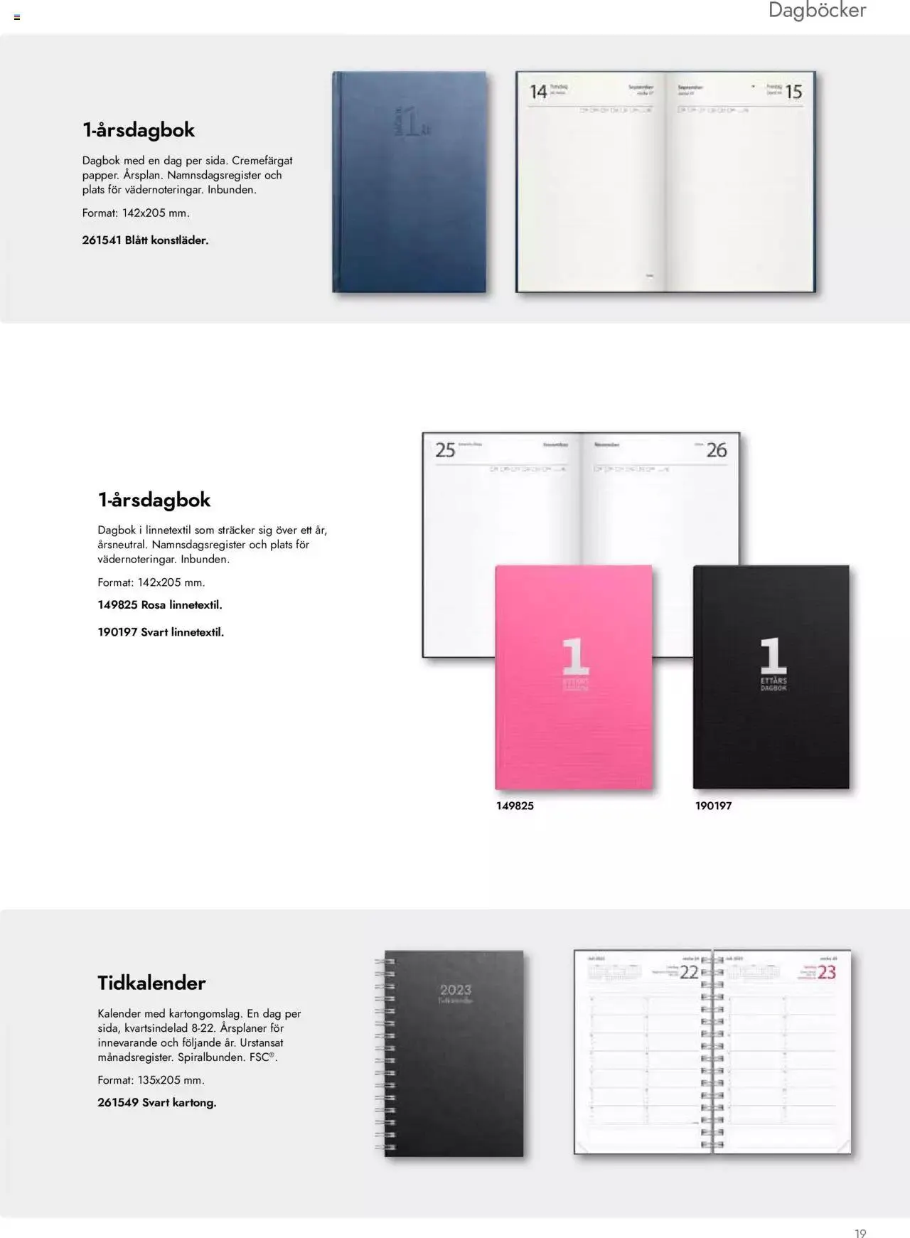 Almanackor och Kalendrar 2023 från 10 april till 31 december 2023 - Reklamblad sidor 19