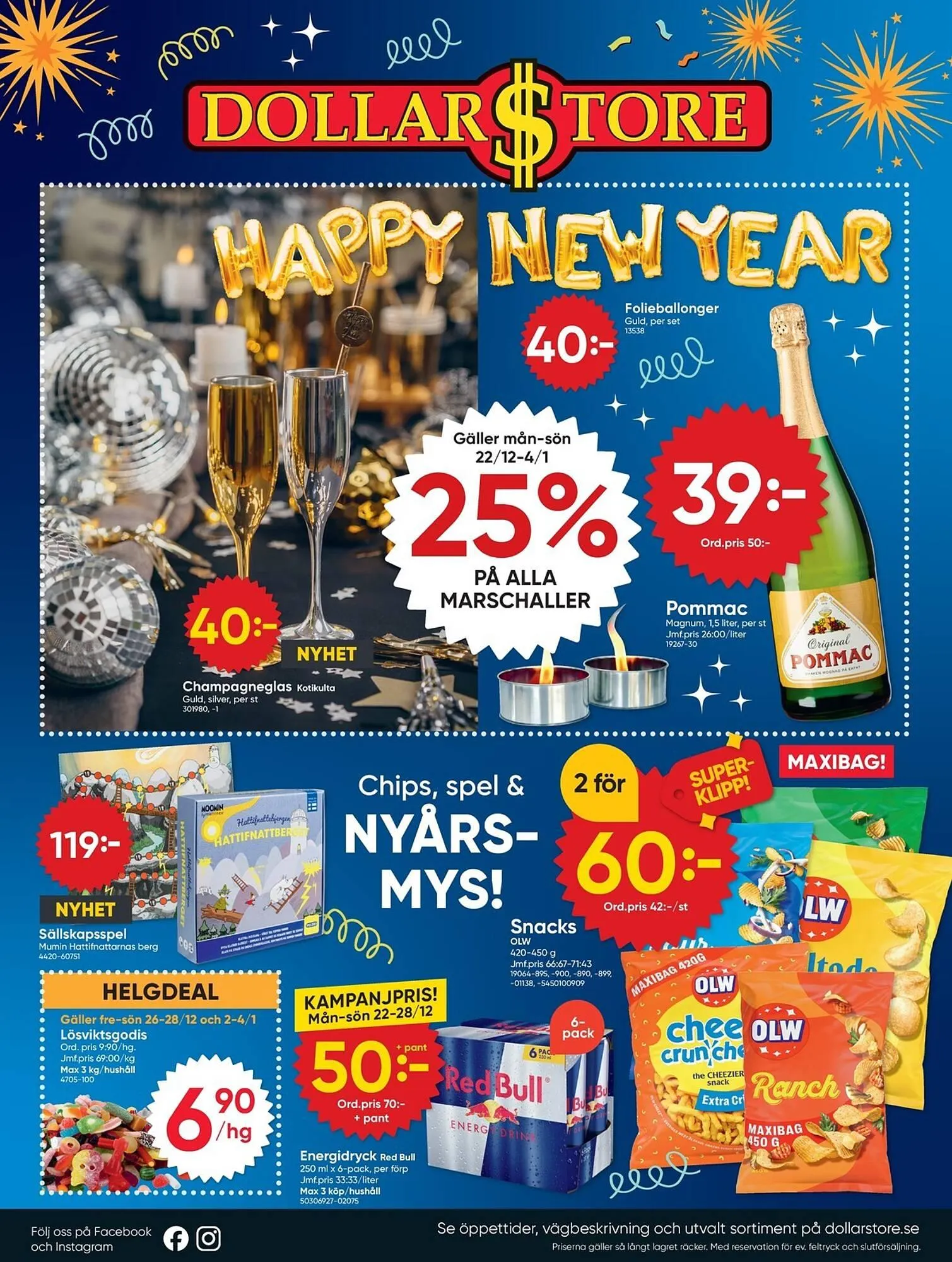 DollarStore annonsblad från 22 december till 4 januari 2026 - Reklamblad sidor 8