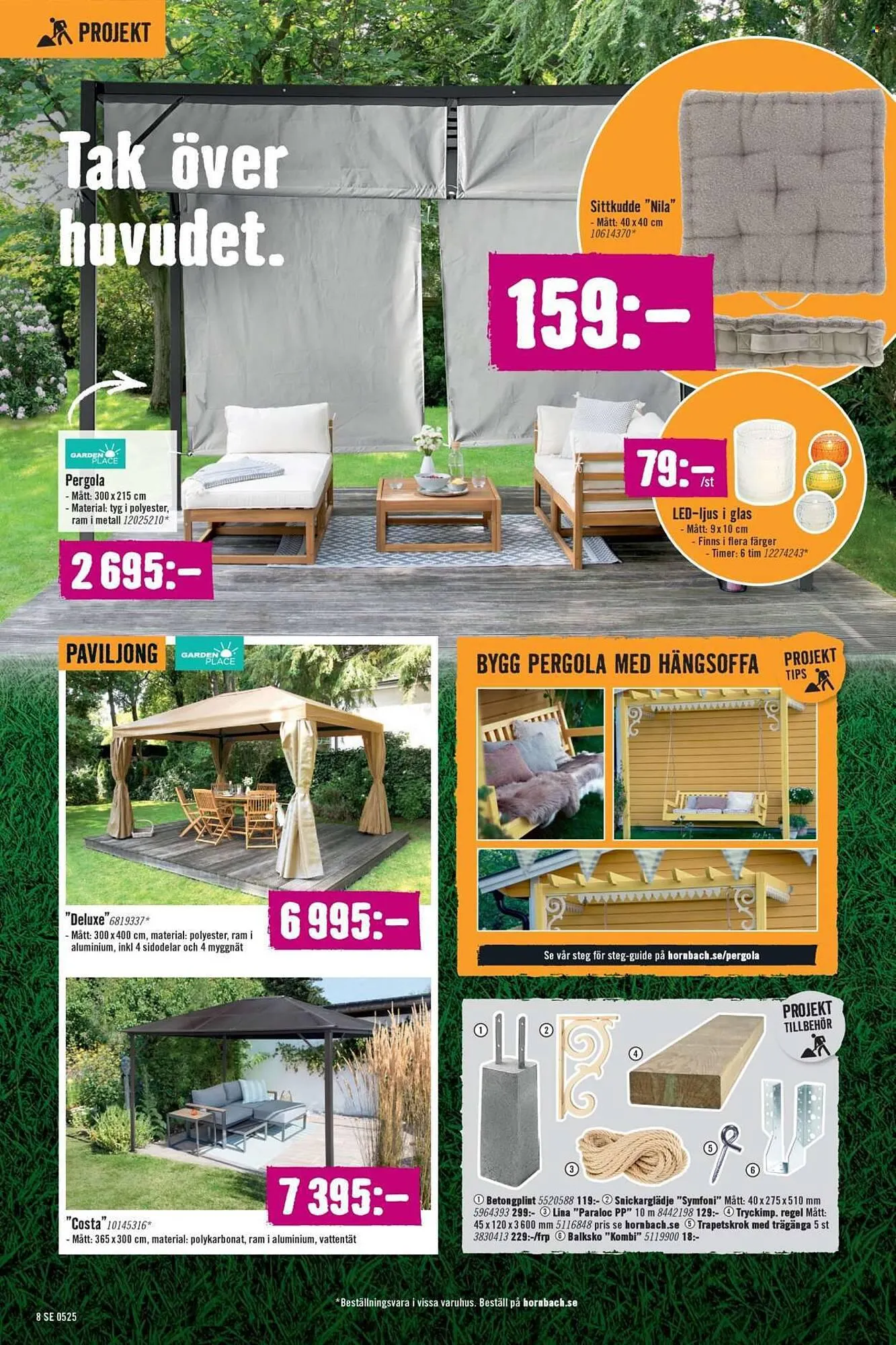 Hornbach reklamblad från 26 maj till 22 juni 2025 - Reklamblad sidor 8