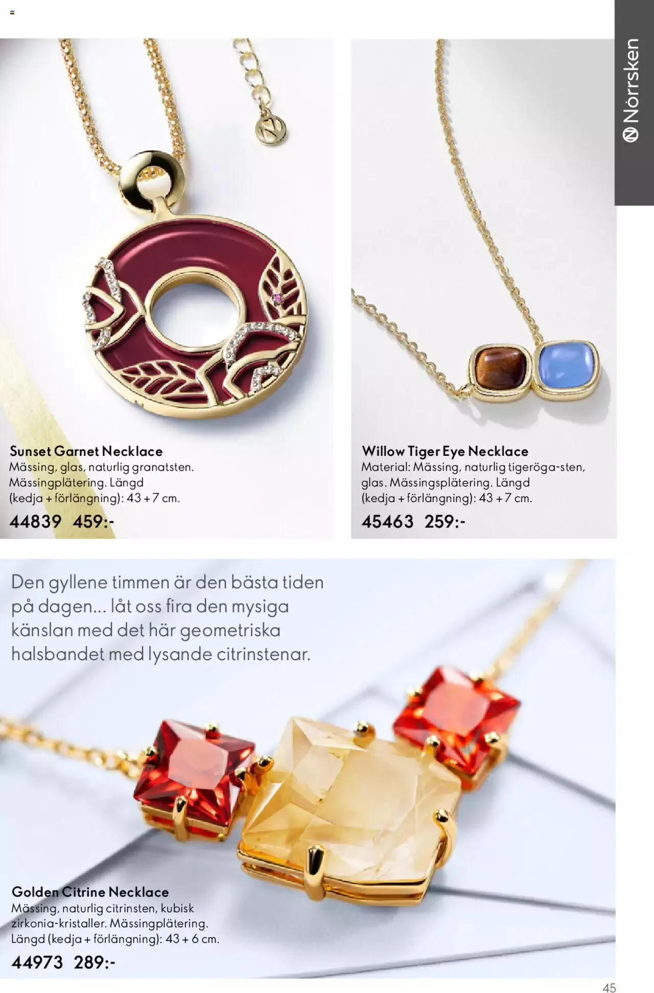 Oriflame - Norrsken Summer Collection från 17 maj till 25 oktober 2023 - Reklamblad sidor 45