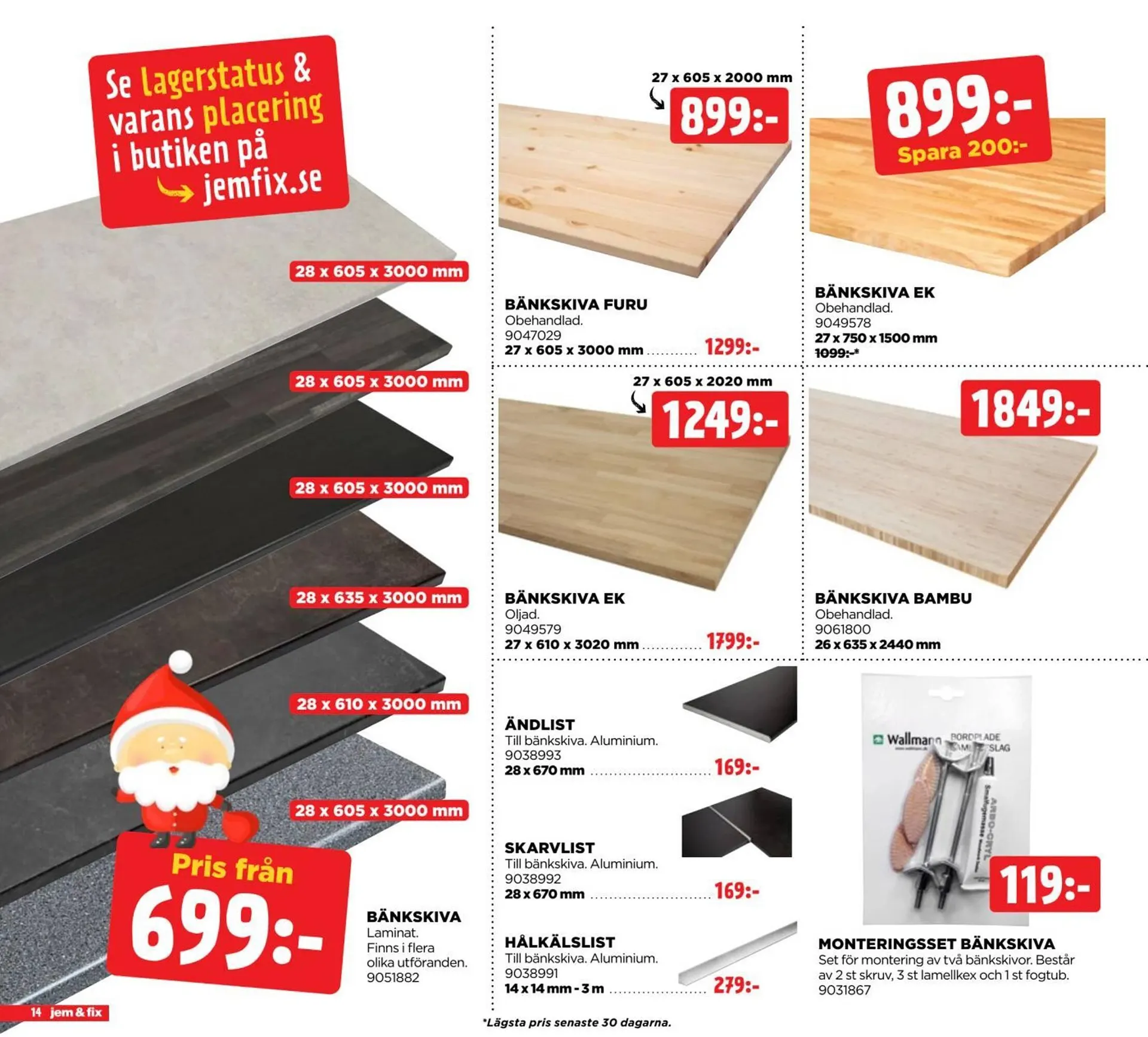 Jem&Fix reklamblad från 24 november till 7 december 2025 - Reklamblad sidor 14