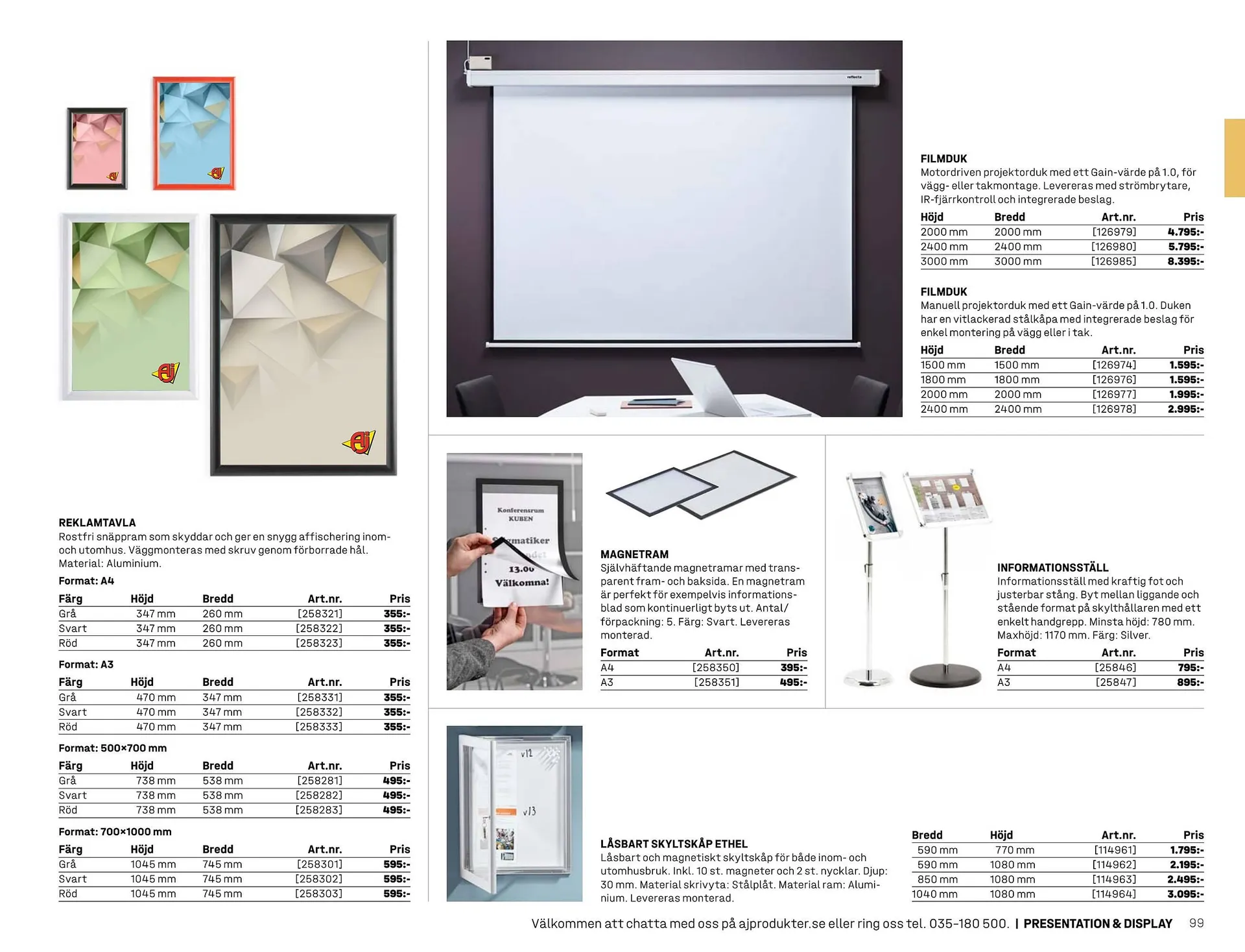 AJ Produkter reklamblad från 1 januari till 31 december 2025 - Reklamblad sidor 99