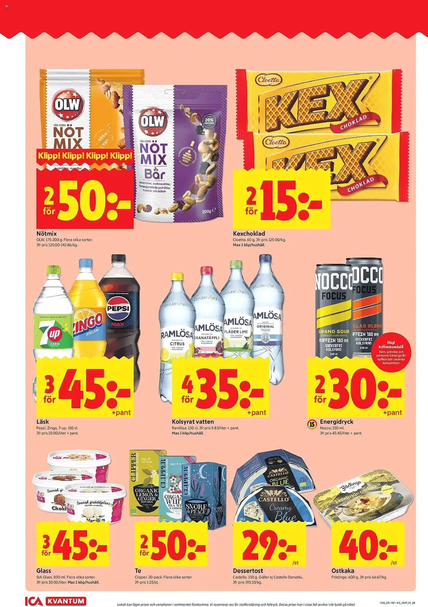ICA Kvantum reklamblad från 16 februari till 22 februari 2026 - Reklamblad sidor 8