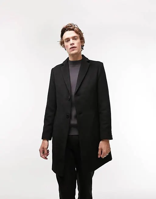 Topman – Svart, klassisk ytterrock