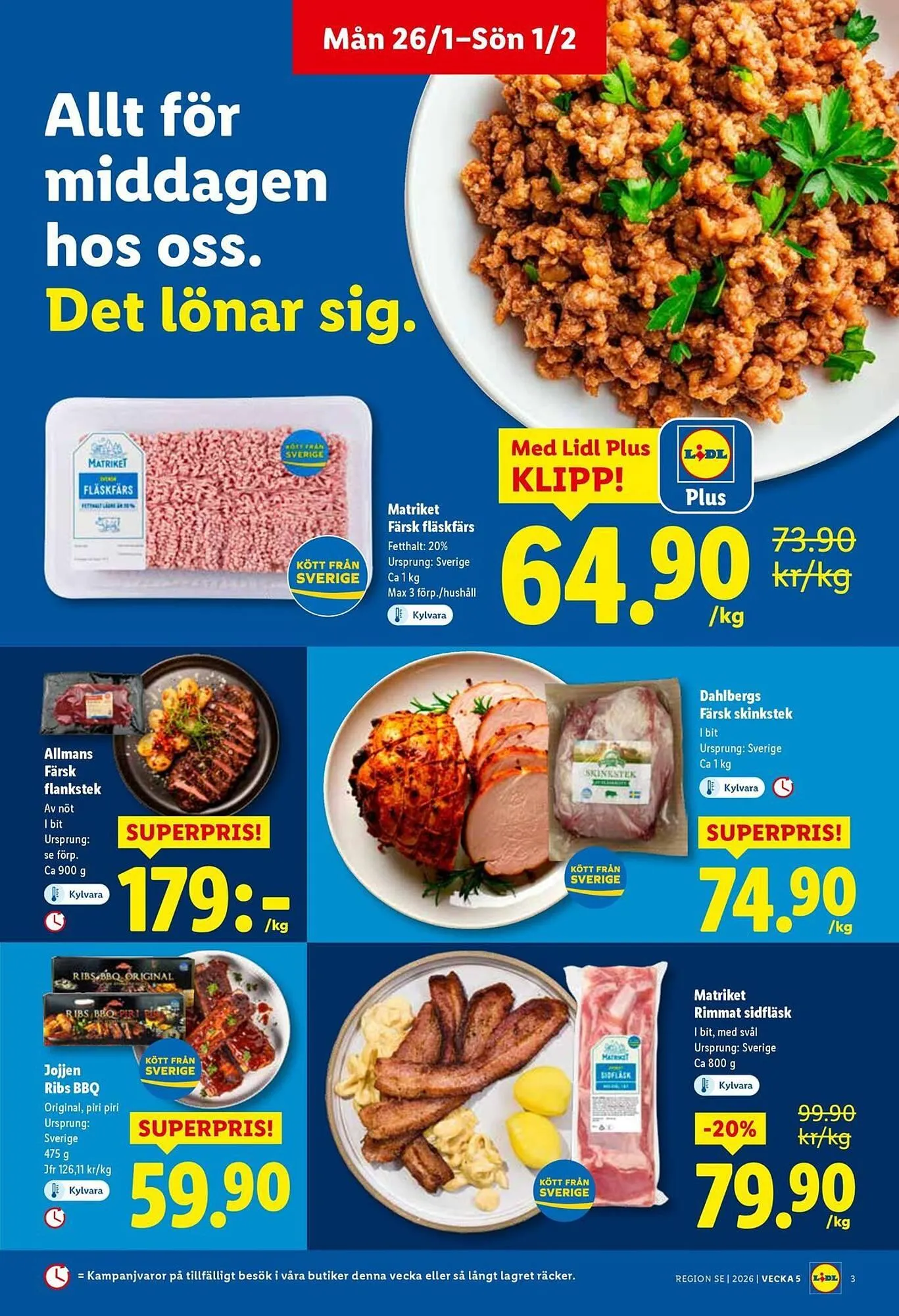 Lidl reklamblad från 26 januari till 1 februari 2026 - Reklamblad sidor 3