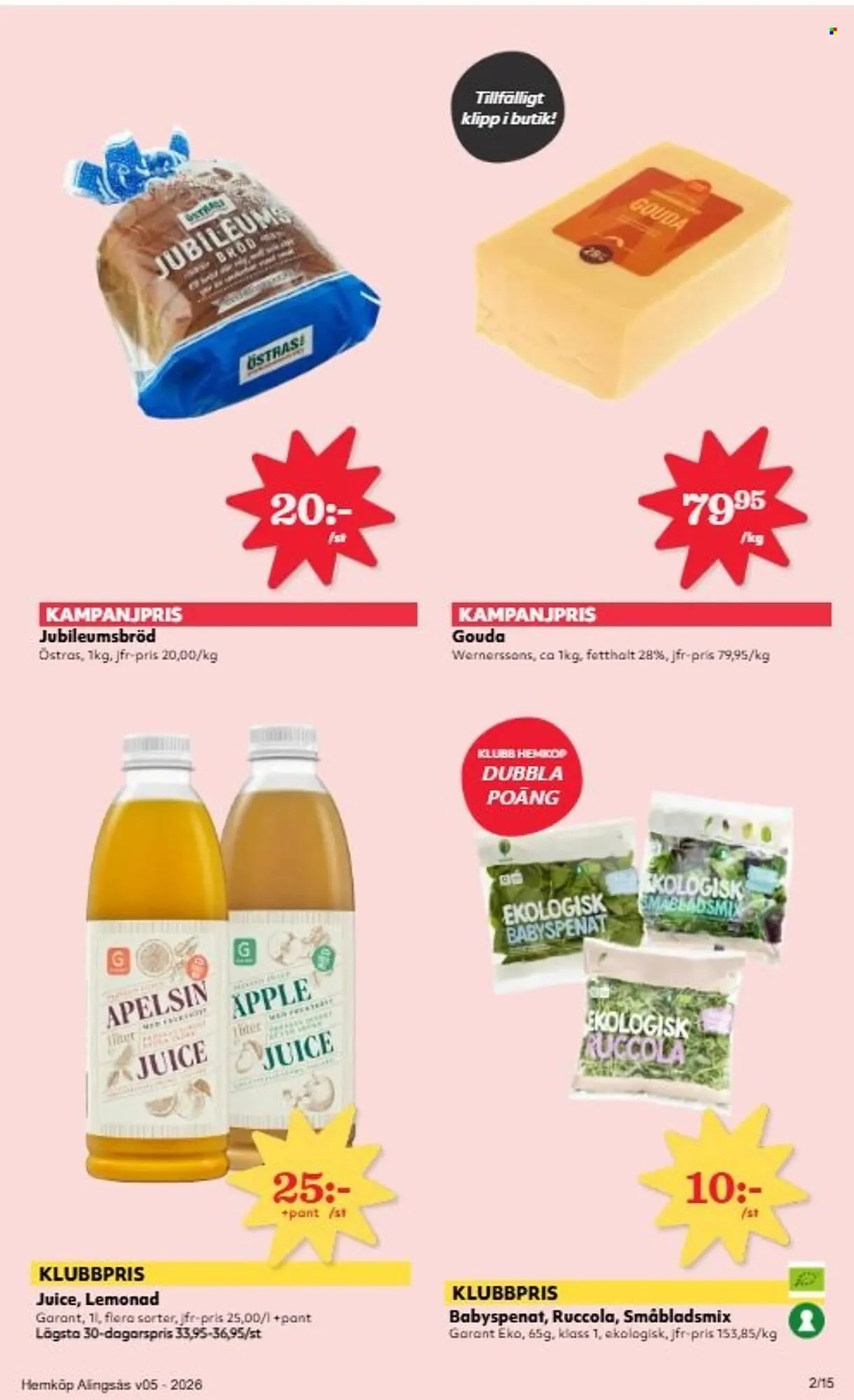 Hemköp reklamblad från 26 januari till 1 februari 2026 - Reklamblad sidor 2