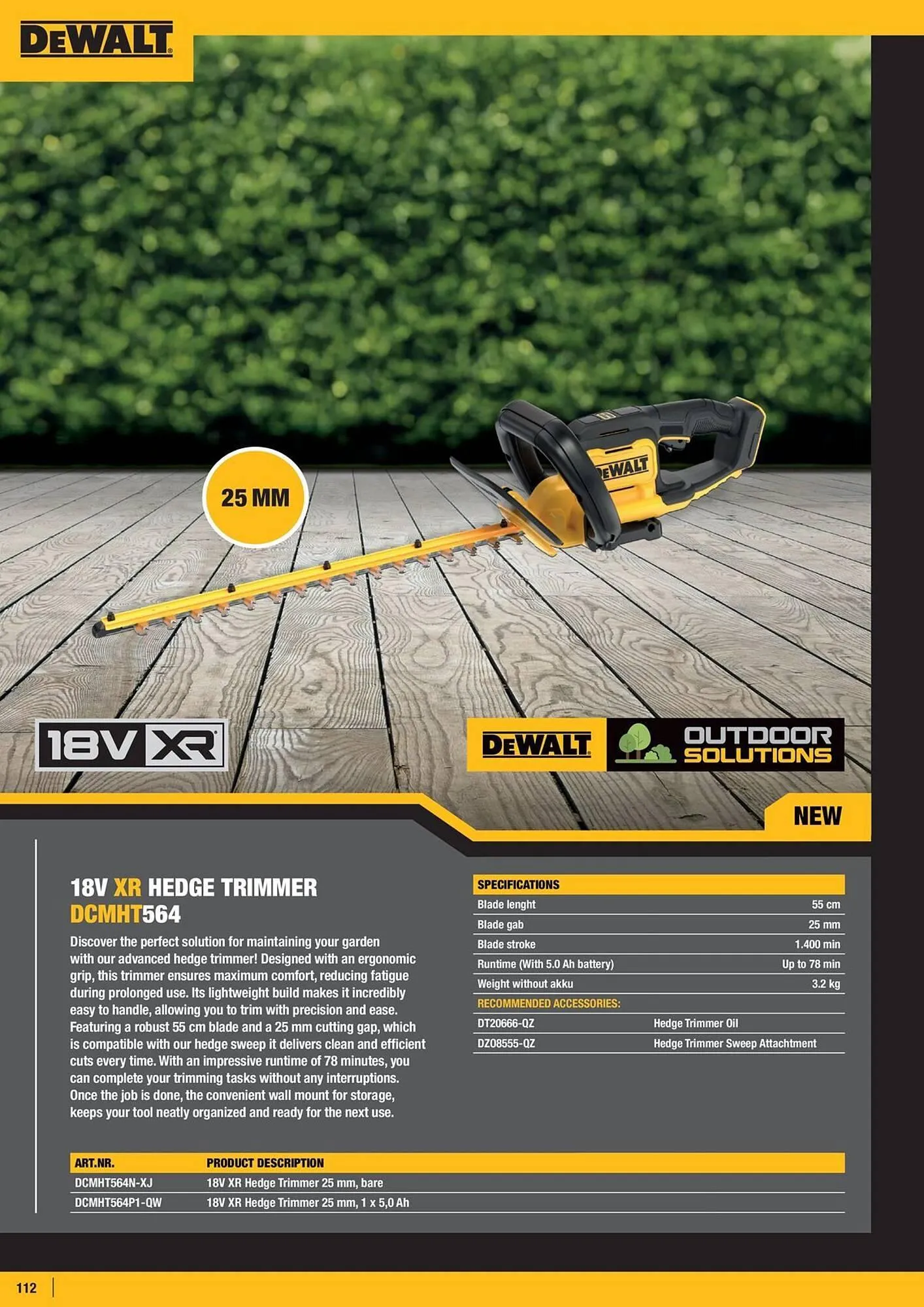 Dewalt reklamblad från 11 januari till 17 januari 2026 - Reklamblad sidor 112