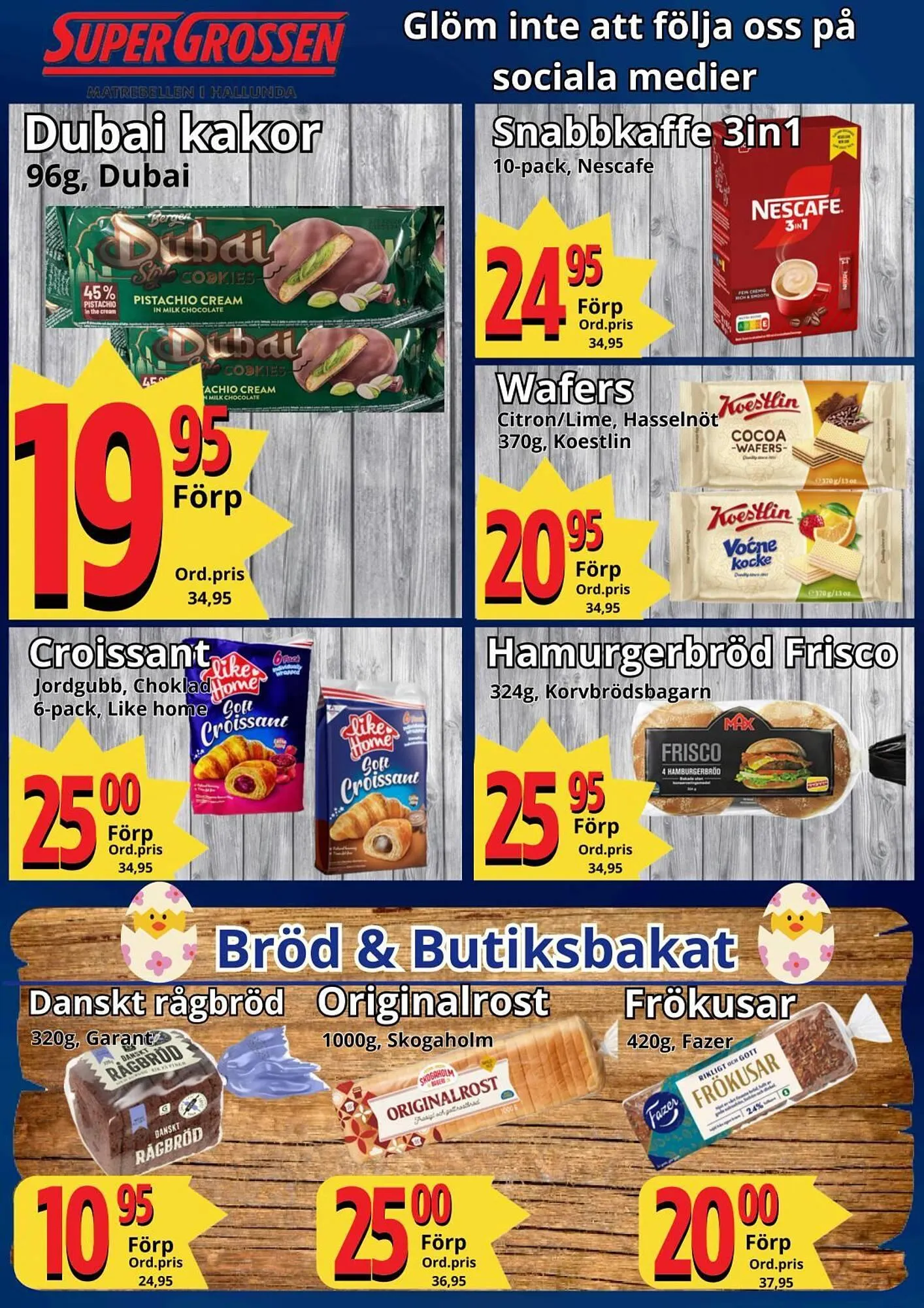 Supergrossen reklamblad från 13 april till 21 april 2025 - Reklamblad sidor 8