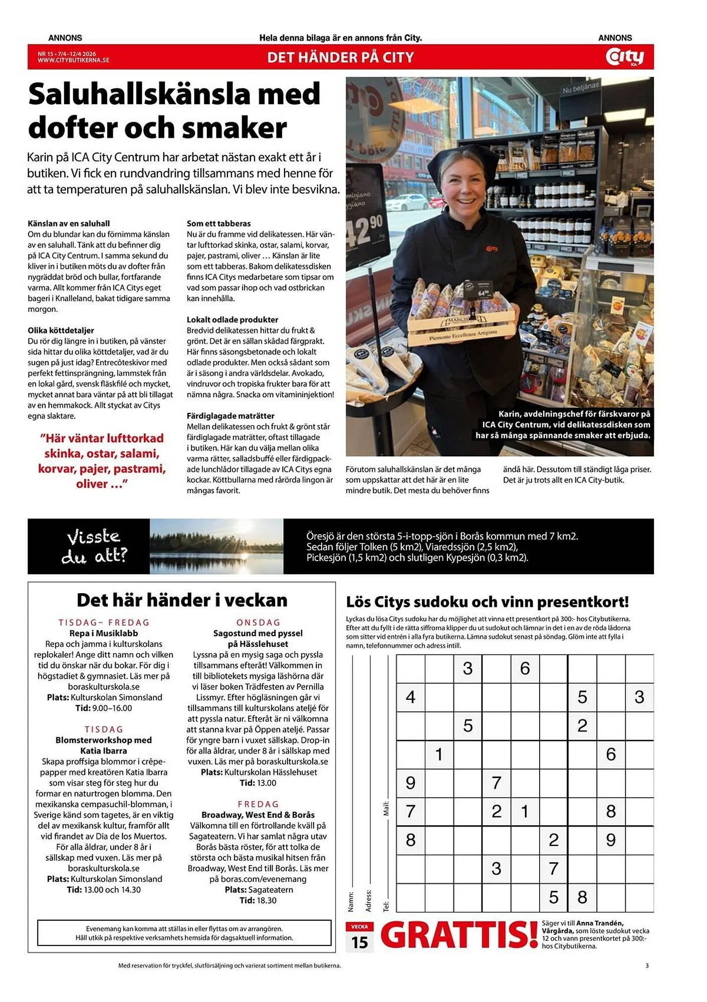 ICA Kvantum reklamblad från 7 april till 12 april 2026 - Reklamblad sidor 3