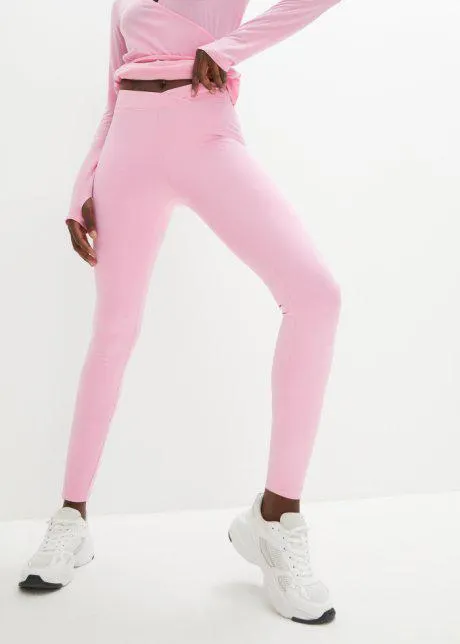 Sportleggings med V-formad midja