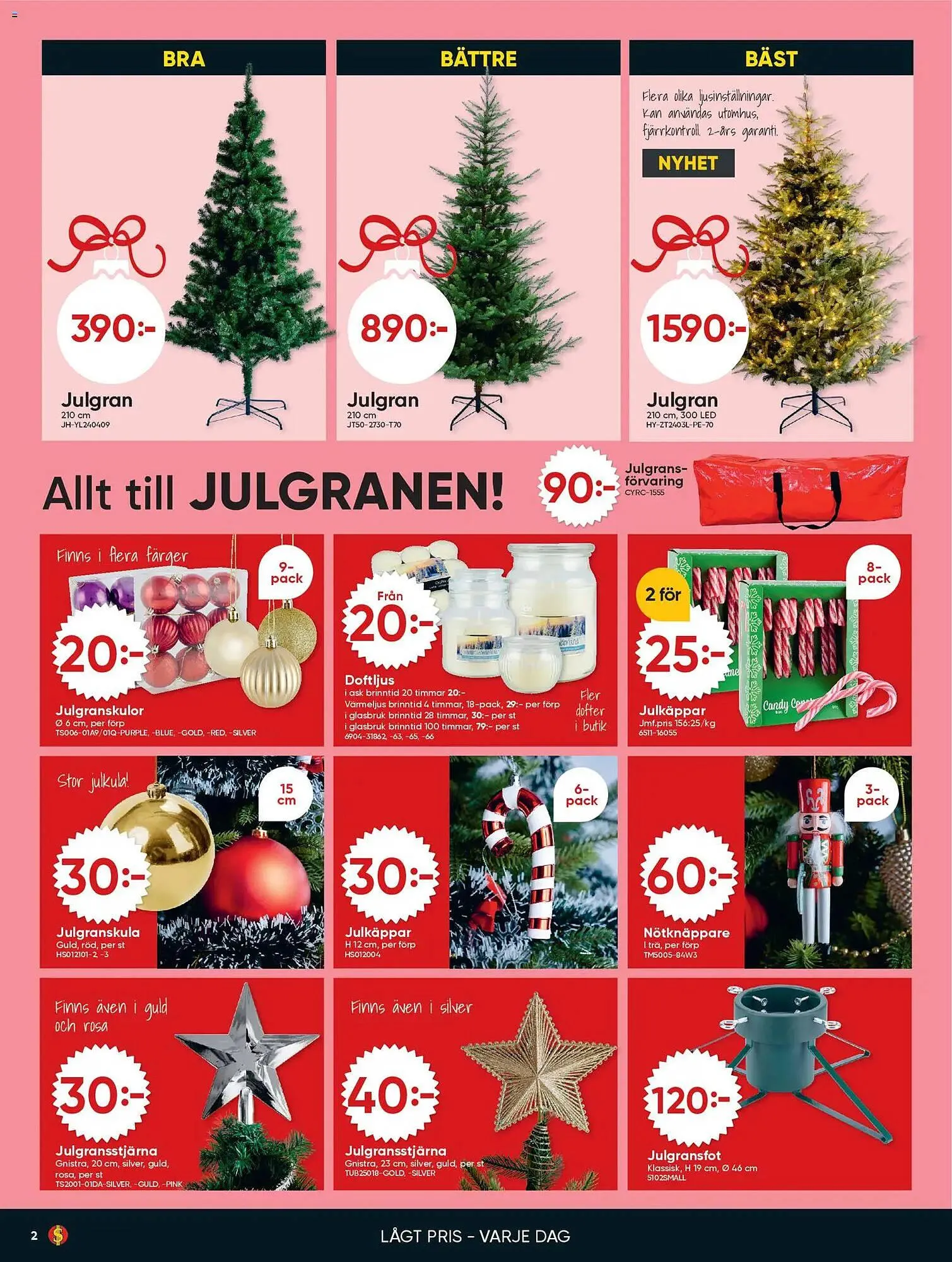 DollarStore annonsblad från 1 december till 7 december 2025 - Reklamblad sidor 2