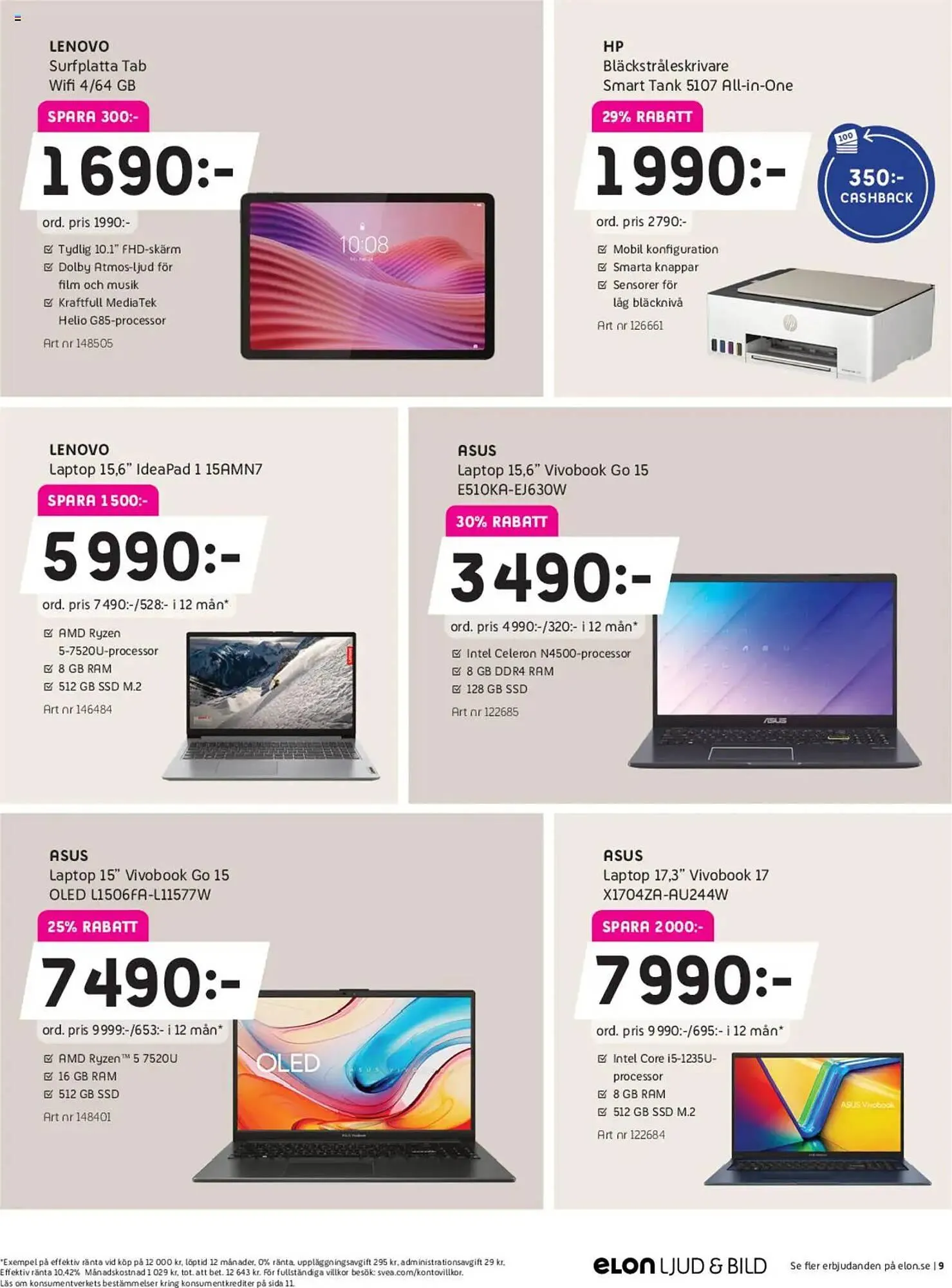 Elon reklamblad från 17 mars till 30 mars 2025 - Reklamblad sidor 9