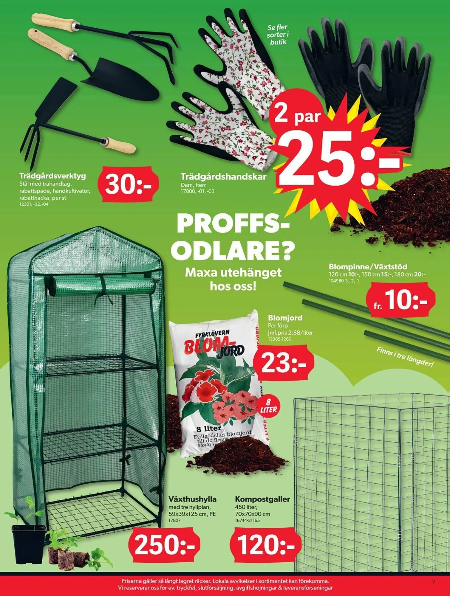 DollarStore reklamblad från 7 april till 30 juni 2025 - Reklamblad sidor 7
