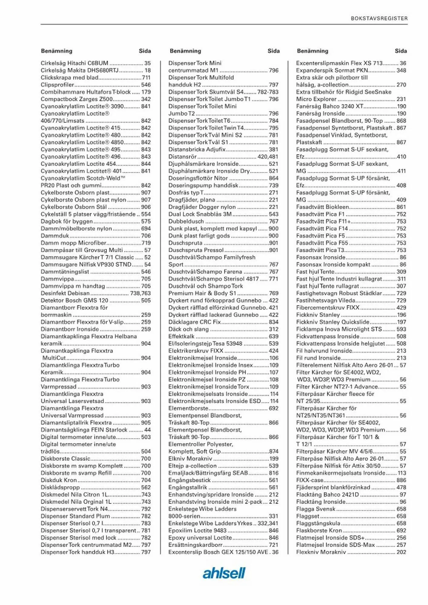 Ahlsell reklamblad från 6 september till 4 november 2023 - Reklamblad sidor 9