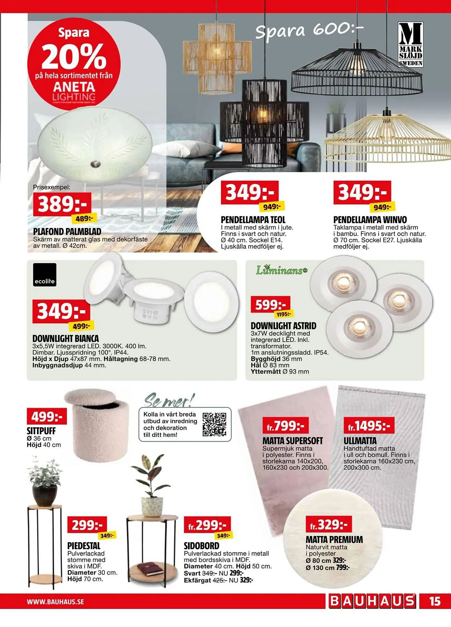 Bauhaus reklamblad från 2 mars till 16 mars 2026 - Reklamblad sidor 15