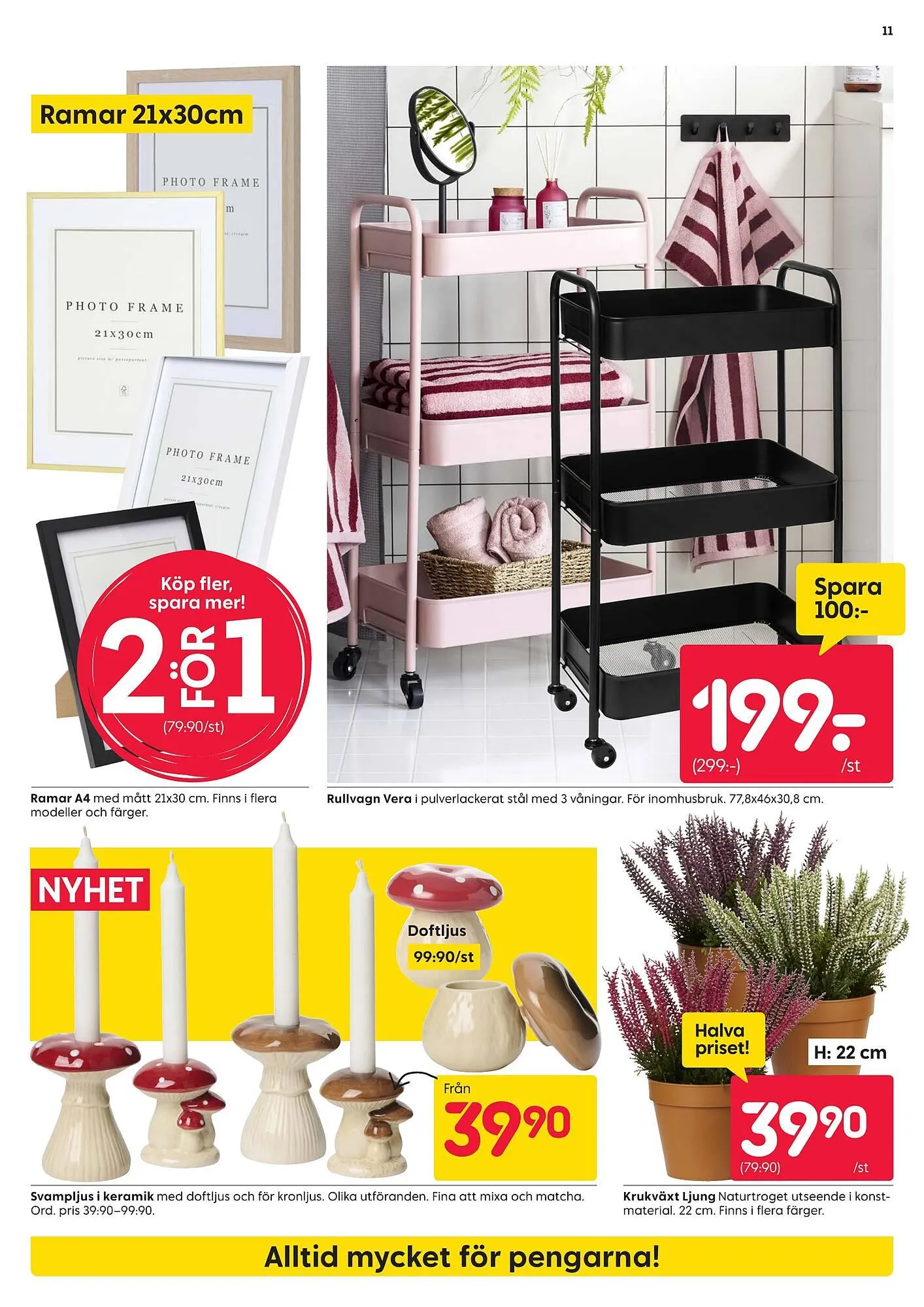 Rusta reklamblad från 18 augusti till 23 augusti 2025 - Reklamblad sidor 11
