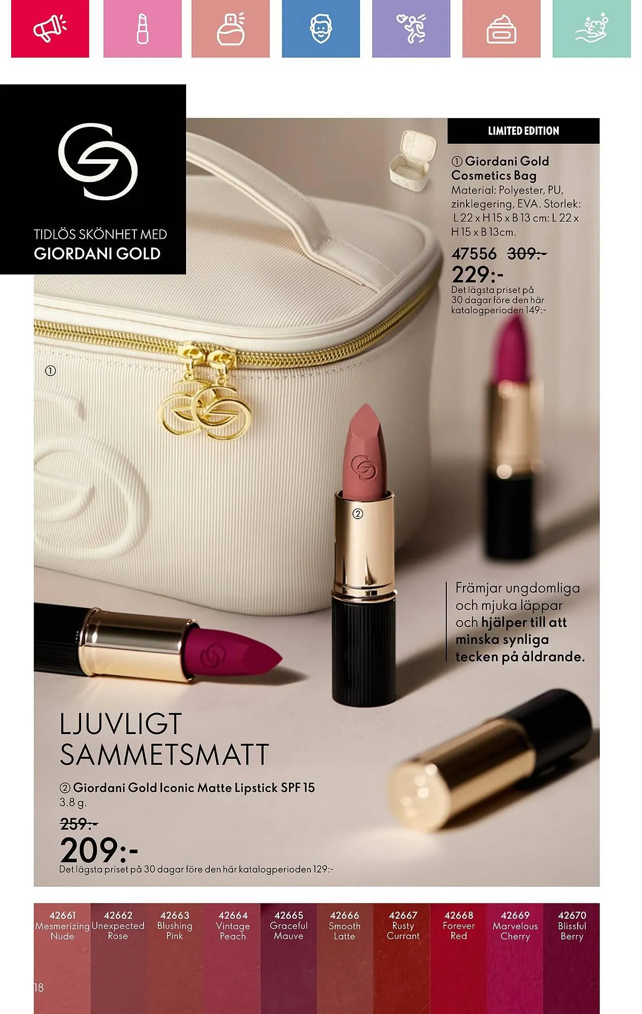 Oriflame reklamblad från 20 april till 9 maj 2025 - Reklamblad sidor 18
