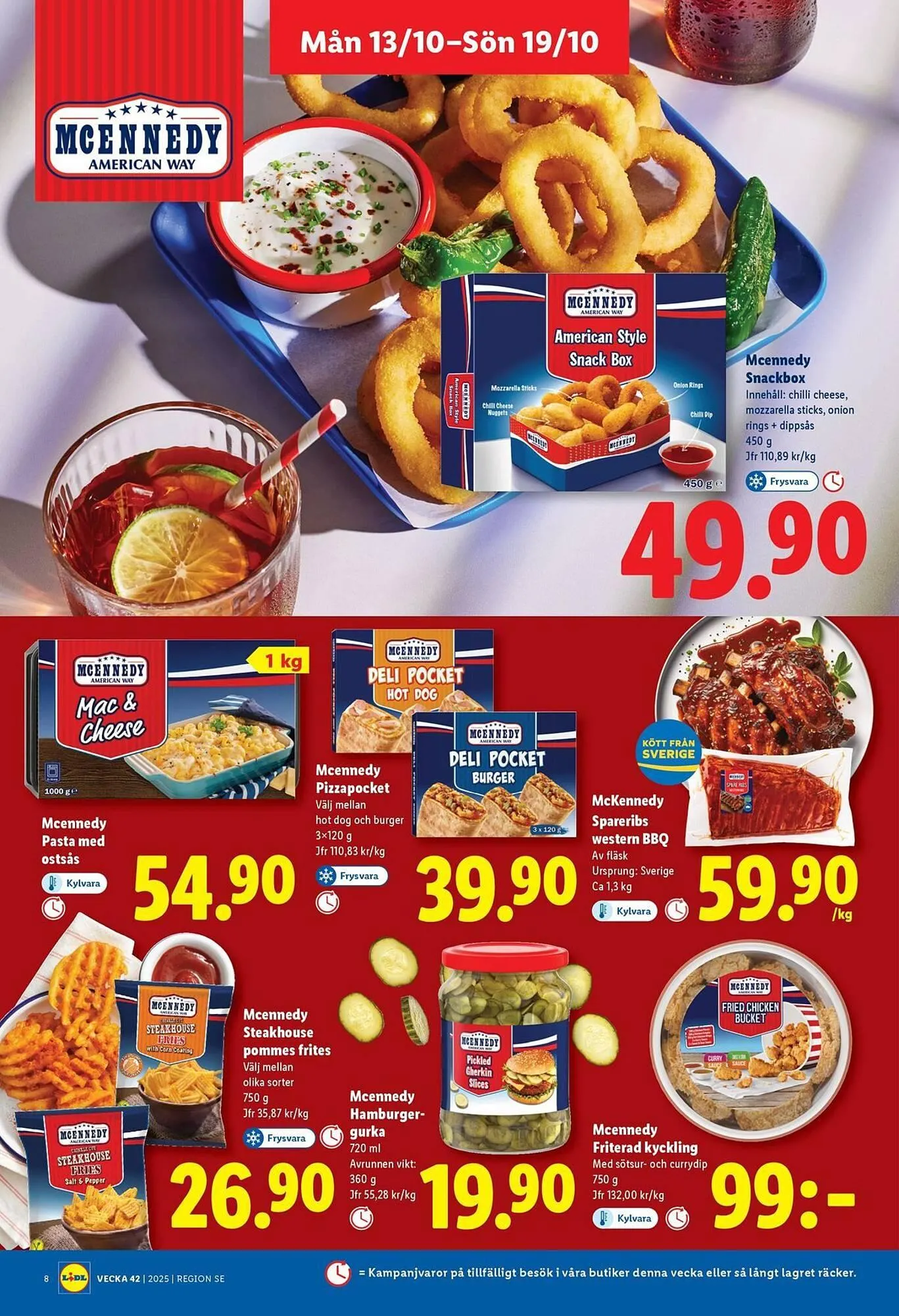 Lidl reklamblad från 13 oktober till 19 oktober 2025 - Reklamblad sidor 8