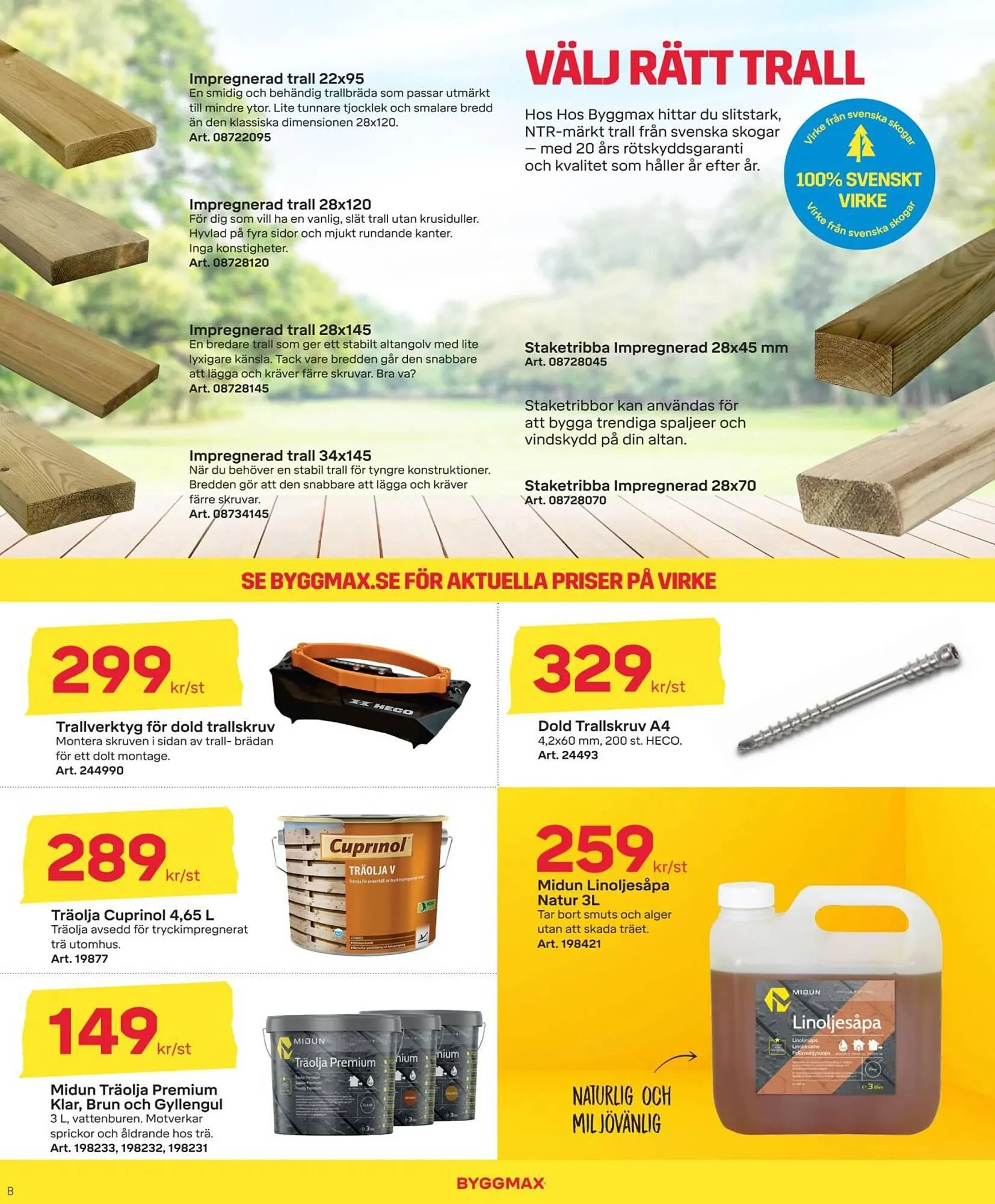 Byggmax reklamblad från 18 juli till 3 augusti 2025 - Reklamblad sidor 6