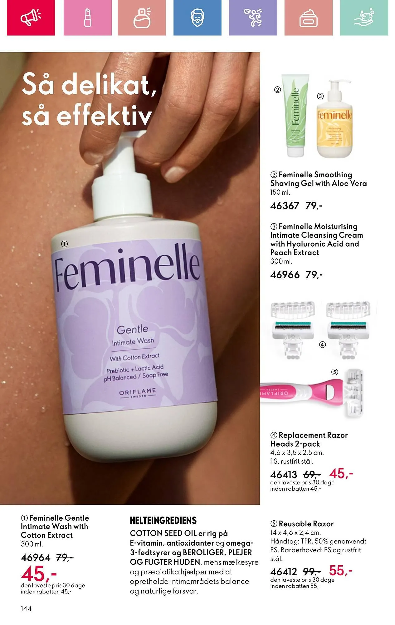 Oriflame reklamblad från 30 mars till 19 april 2025 - Reklamblad sidor 144
