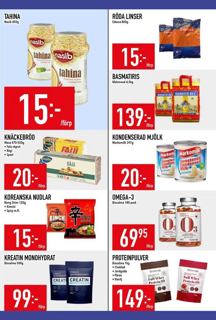 Veckans erbjudanden från 12 augusti till 26 augusti 2024 - Reklamblad sidor 14