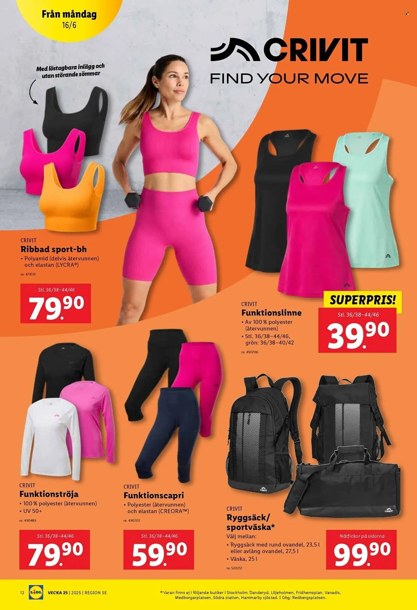 Lidl reklamblad från 16 juni till 22 juni 2025 - Reklamblad sidor 12