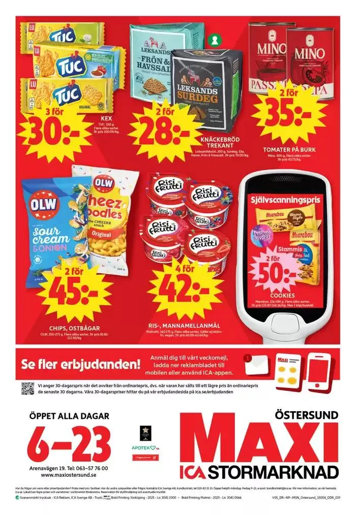 ICA Maxi Erbjudanden från 27 januari till 2 februari 2025 - Reklamblad sidor 27
