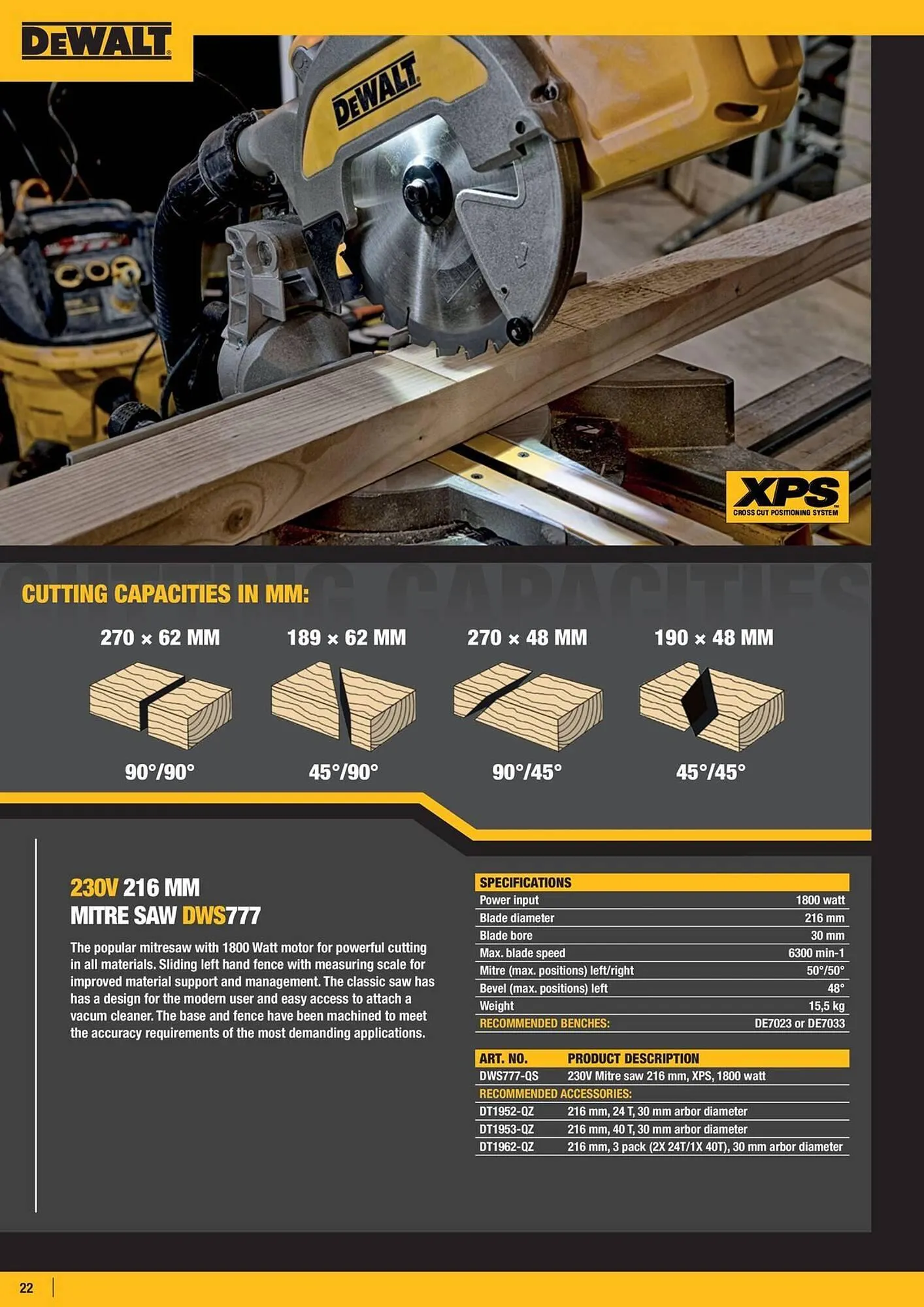 Dewalt reklamblad från 4 april till 10 april 2025 - Reklamblad sidor 22