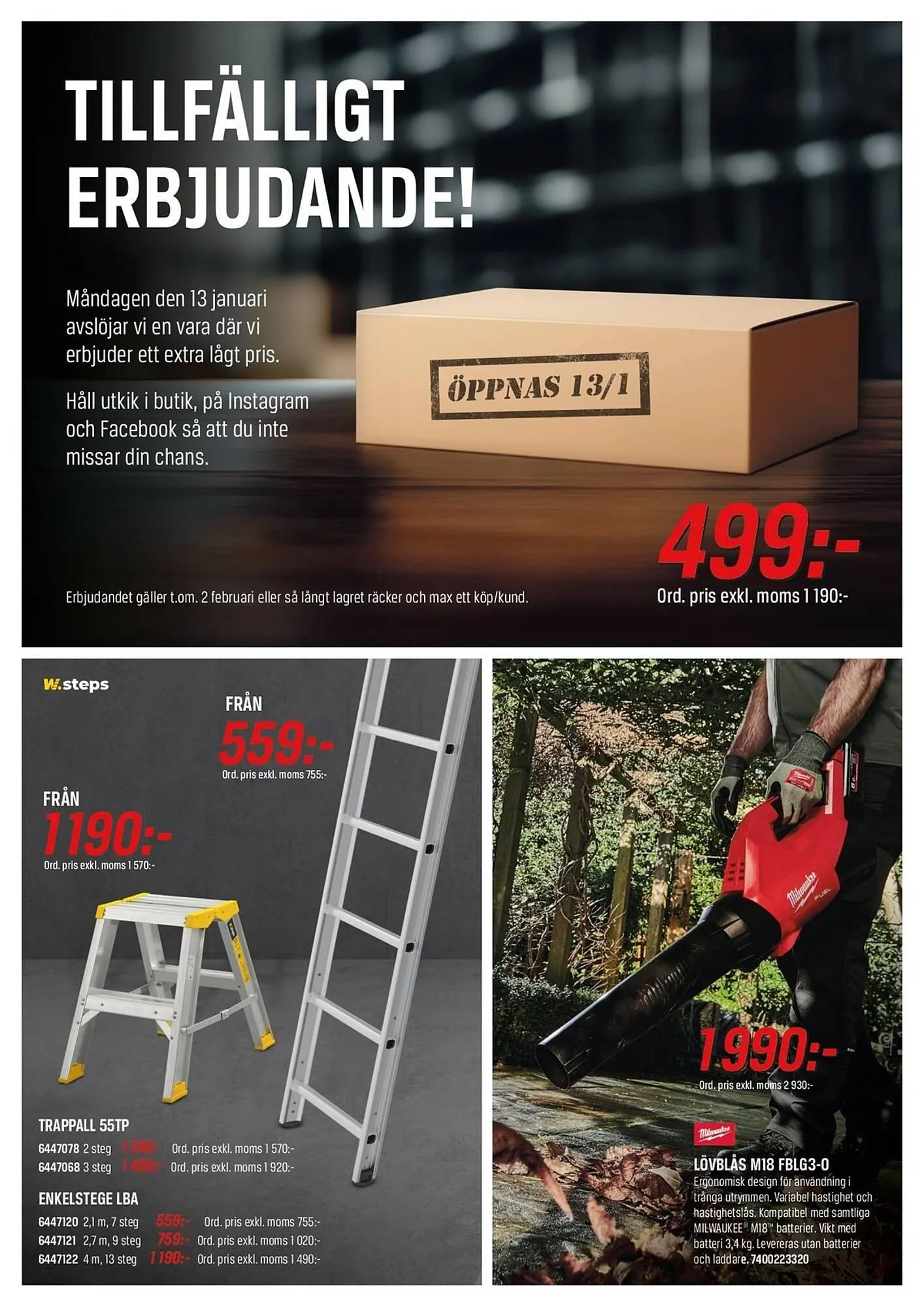 Swedol reklamblad från 1 januari till 31 januari 2025 - Reklamblad sidor 3