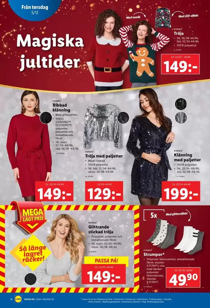 ERBJUDANDEN VECKA 49 från 2 december till 8 december 2024 - Reklamblad sidor 22