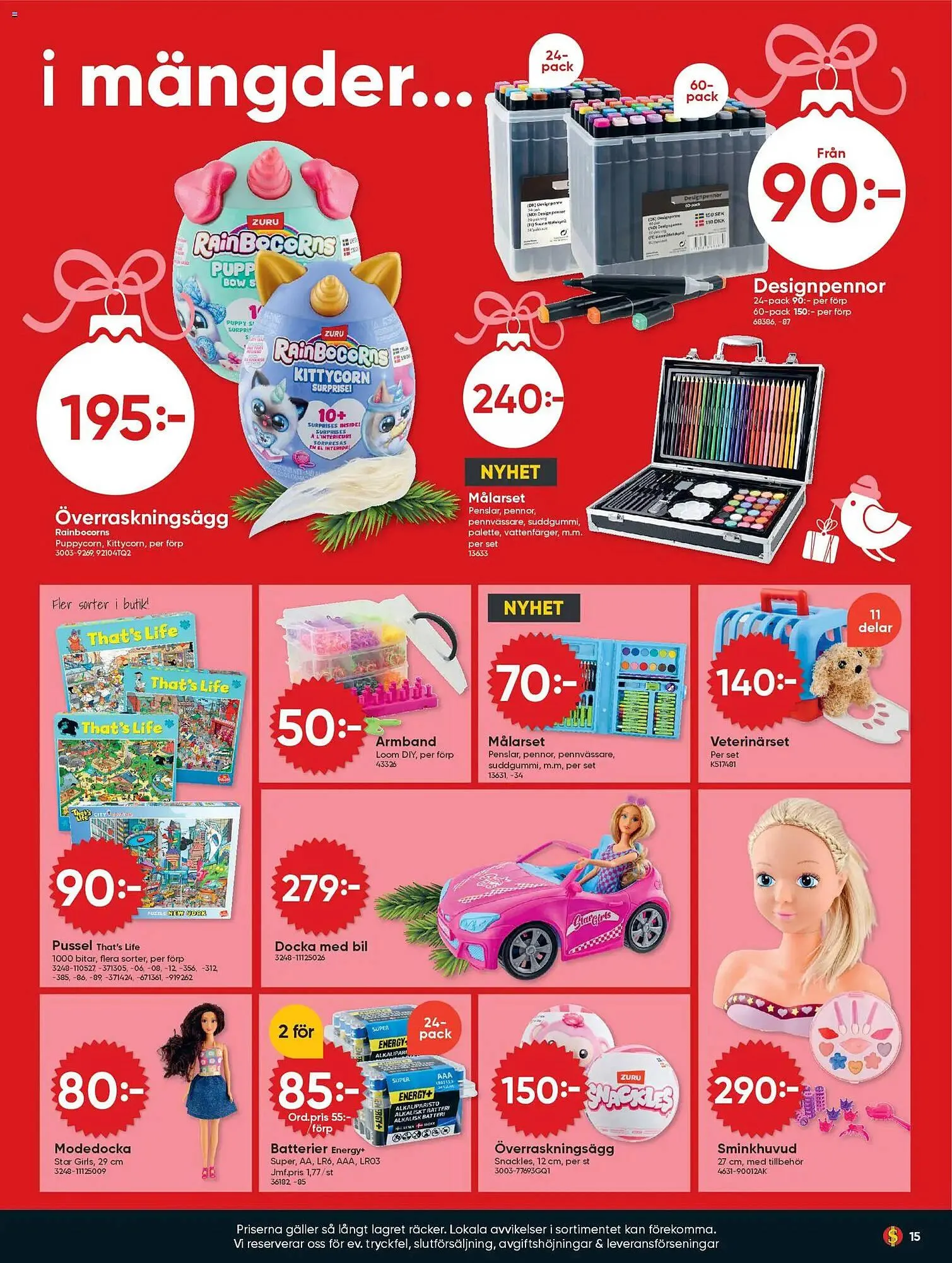 DollarStore annonsblad från 1 december till 7 december 2025 - Reklamblad sidor 15