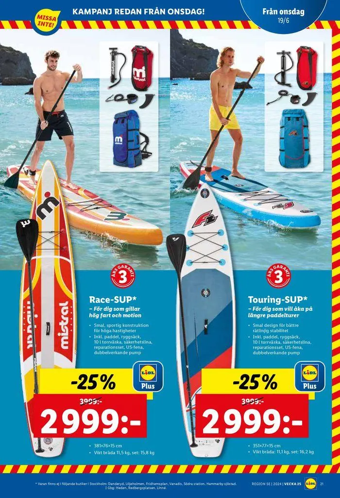 ERBJUDANDEN VECKA 25 från 17 juni till 23 juni 2024 - Reklamblad sidor 21