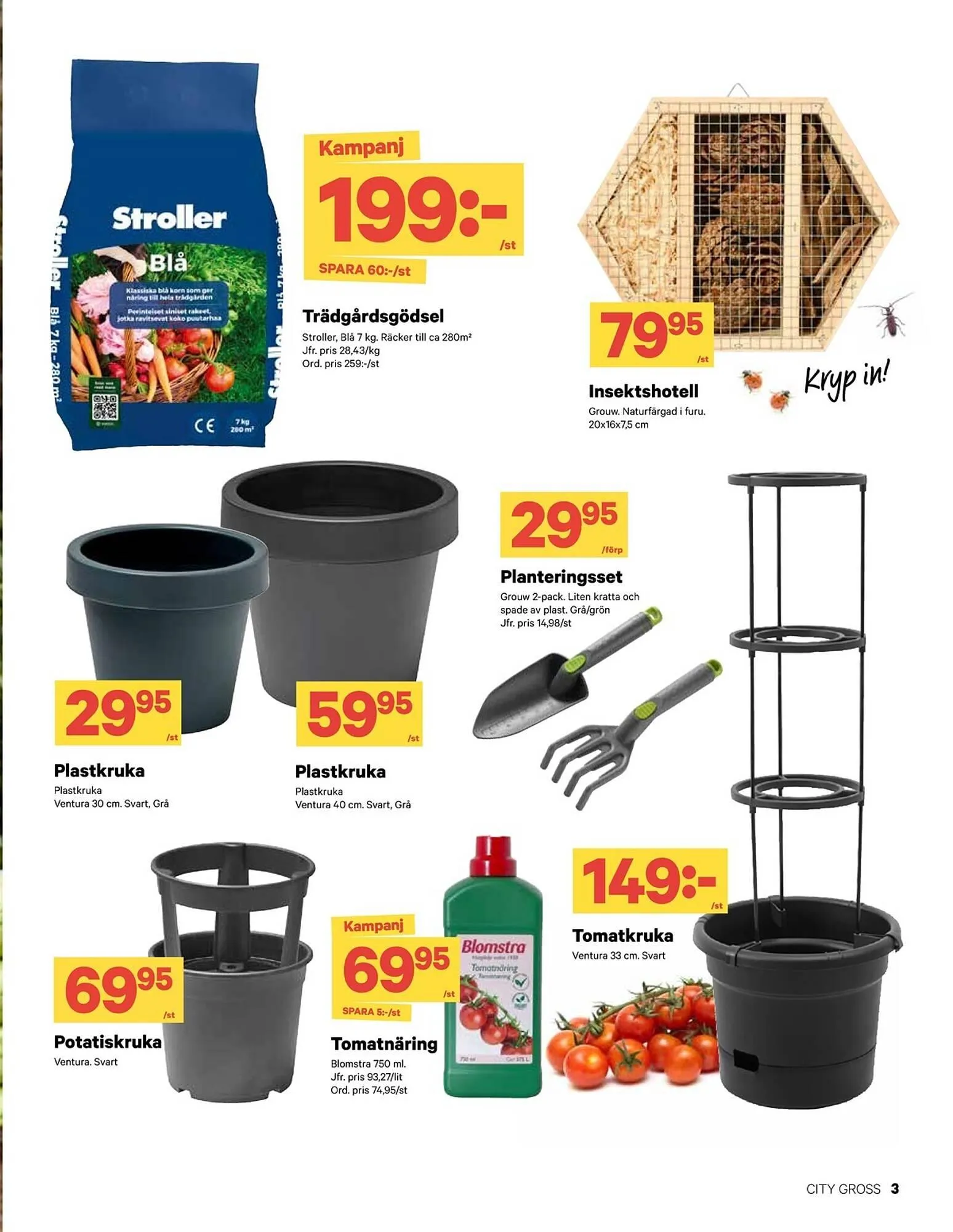 City Gross reklamblad från 22 april till 18 maj 2025 - Reklamblad sidor 3