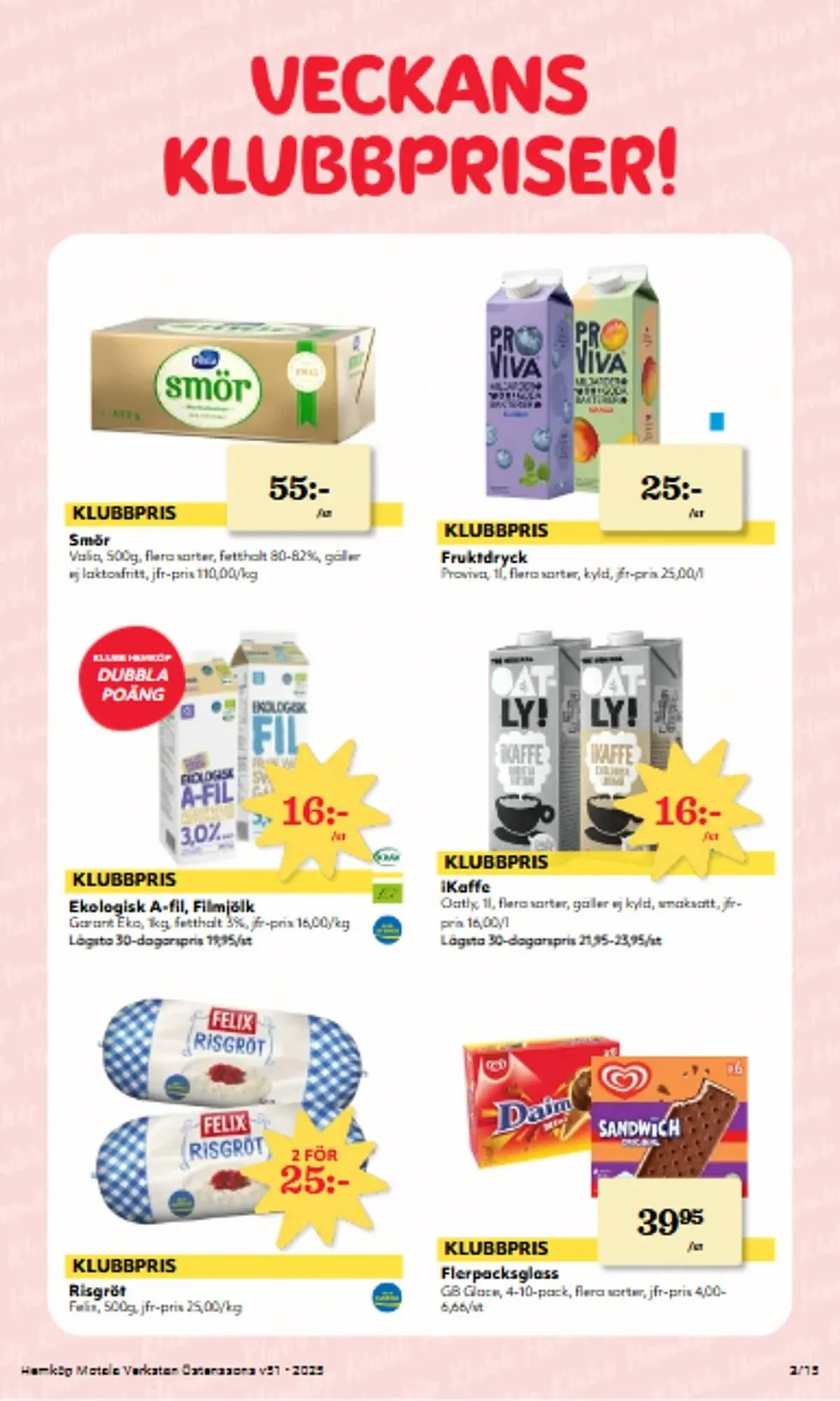 Hemköp reklamblad från 15 december till 21 december 2025 - Reklamblad sidor 3