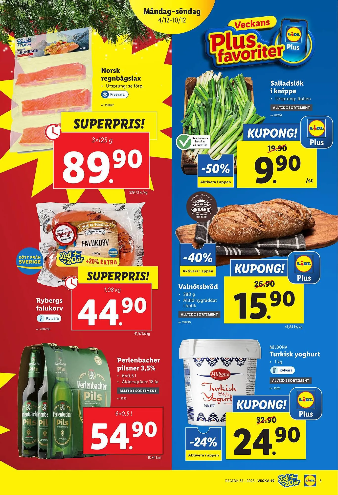 Lidl reklamblad från 4 december till 10 december 2023 - Reklamblad sidor 5