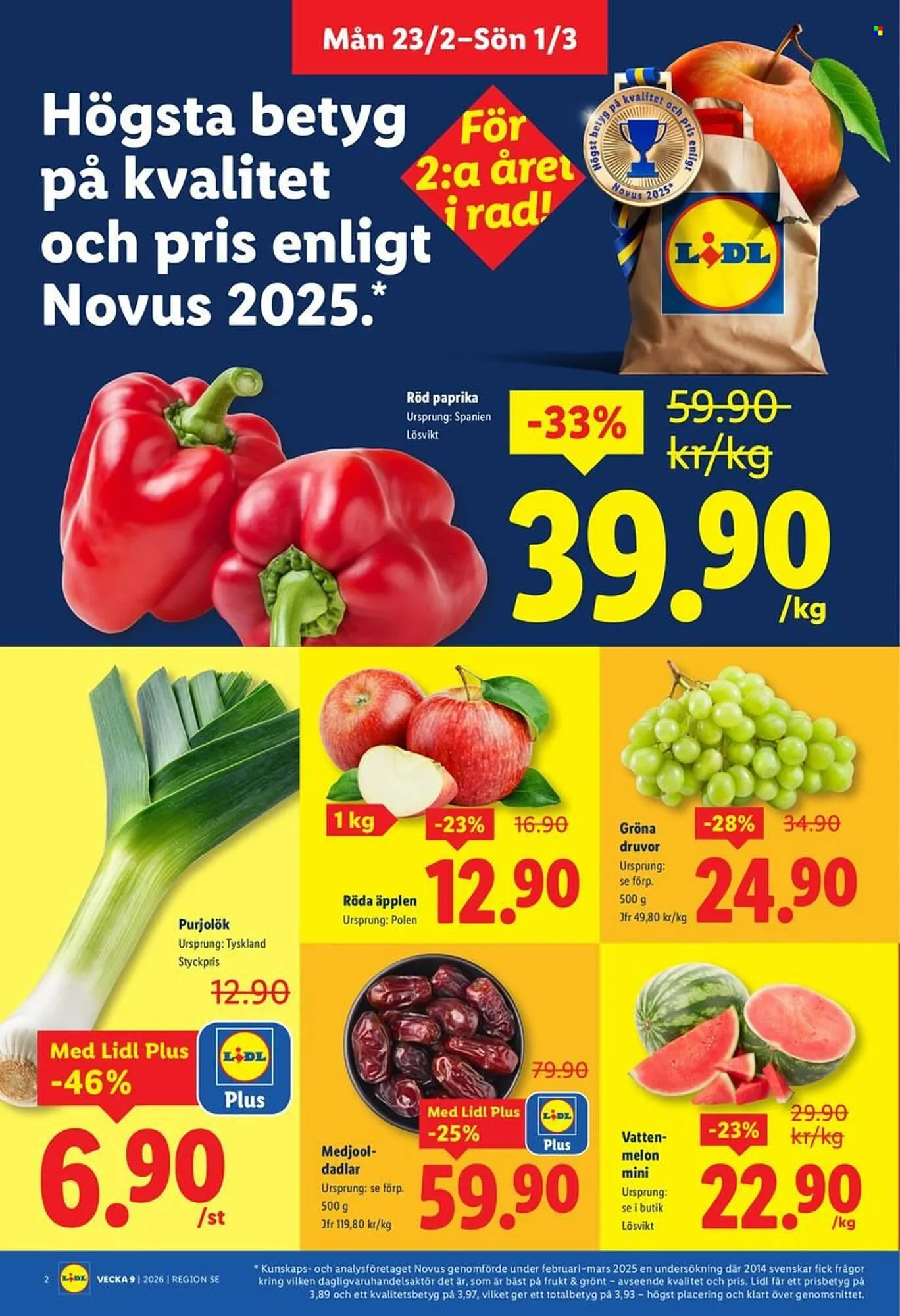 Lidl reklamblad från 23 februari till 1 mars 2026 - Reklamblad sidor 2