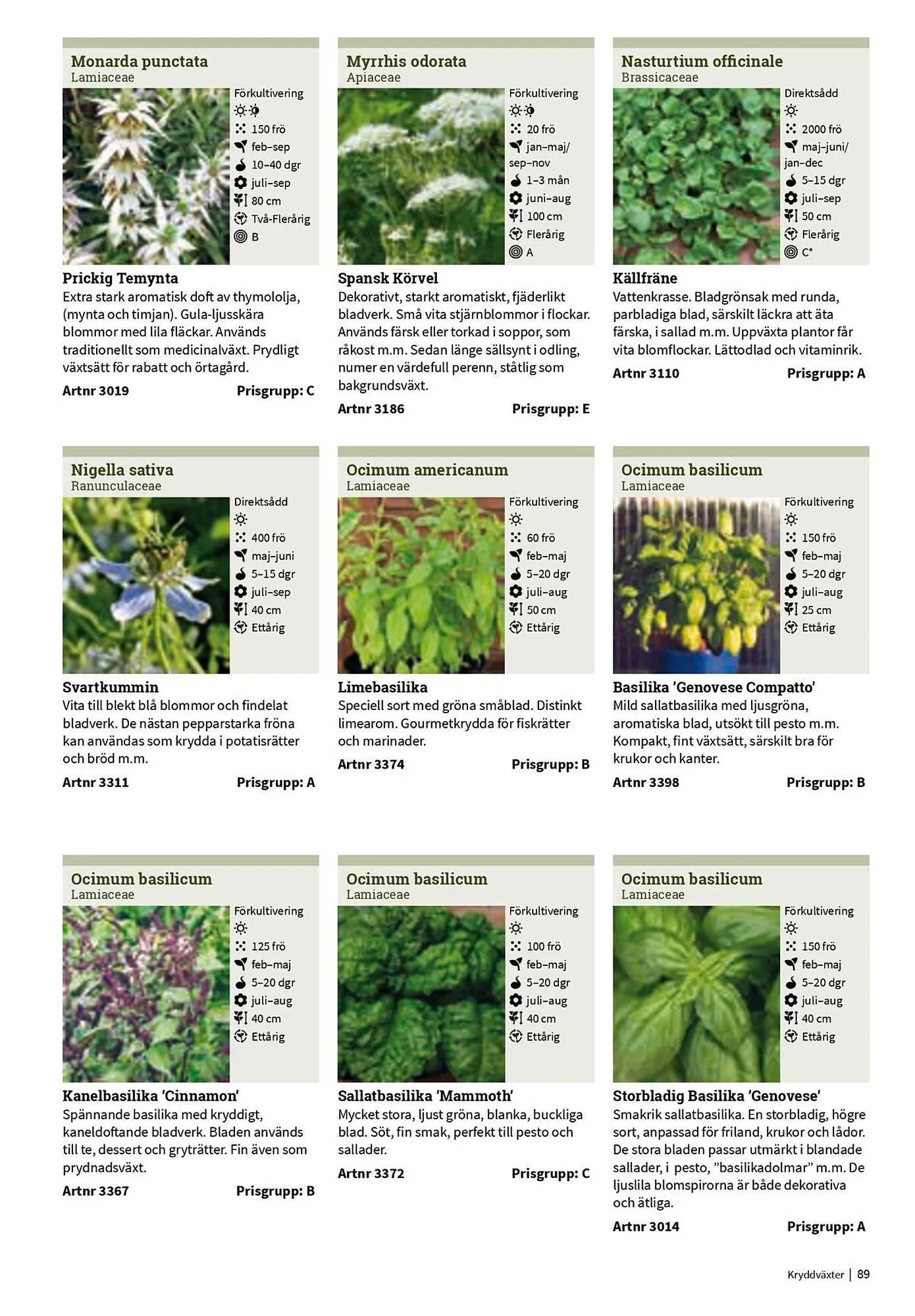 Granngården kampanjblad från 11 september till 31 december 2025 - Reklamblad sidor 89