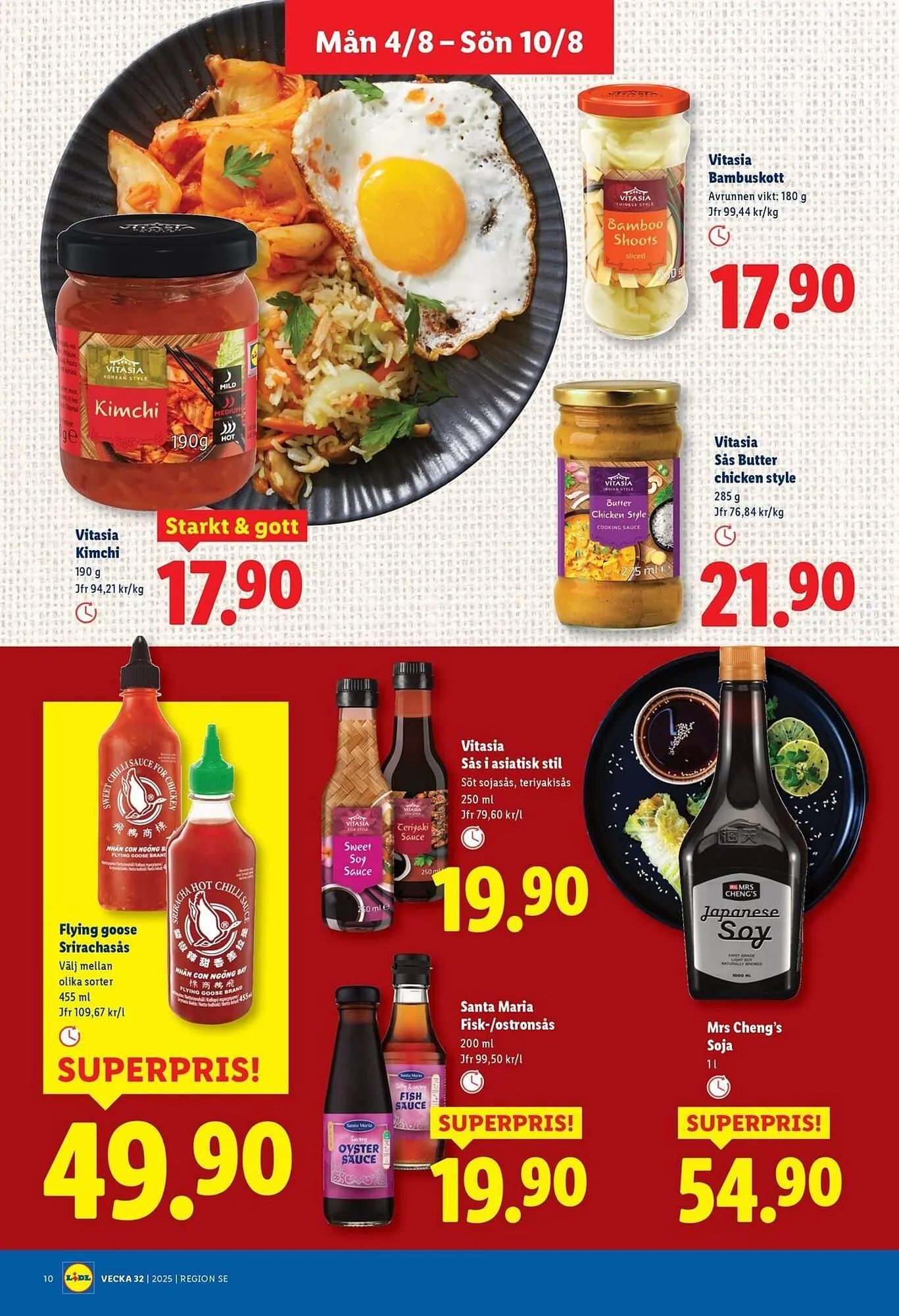 Lidl reklamblad från 4 augusti till 10 augusti 2025 - Reklamblad sidor 10