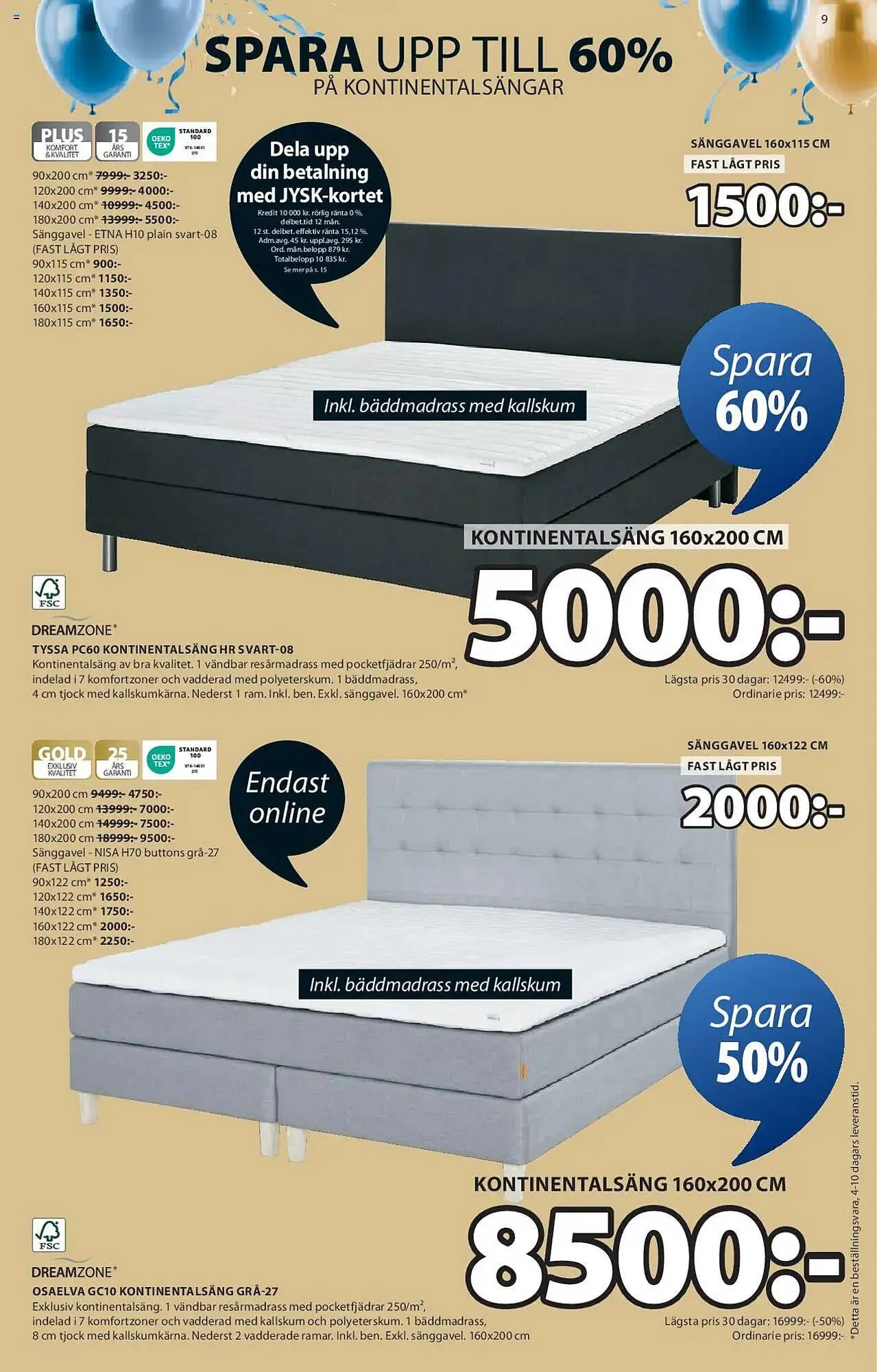 JYSK reklamblad från 14 april till 27 april 2025 - Reklamblad sidor 9