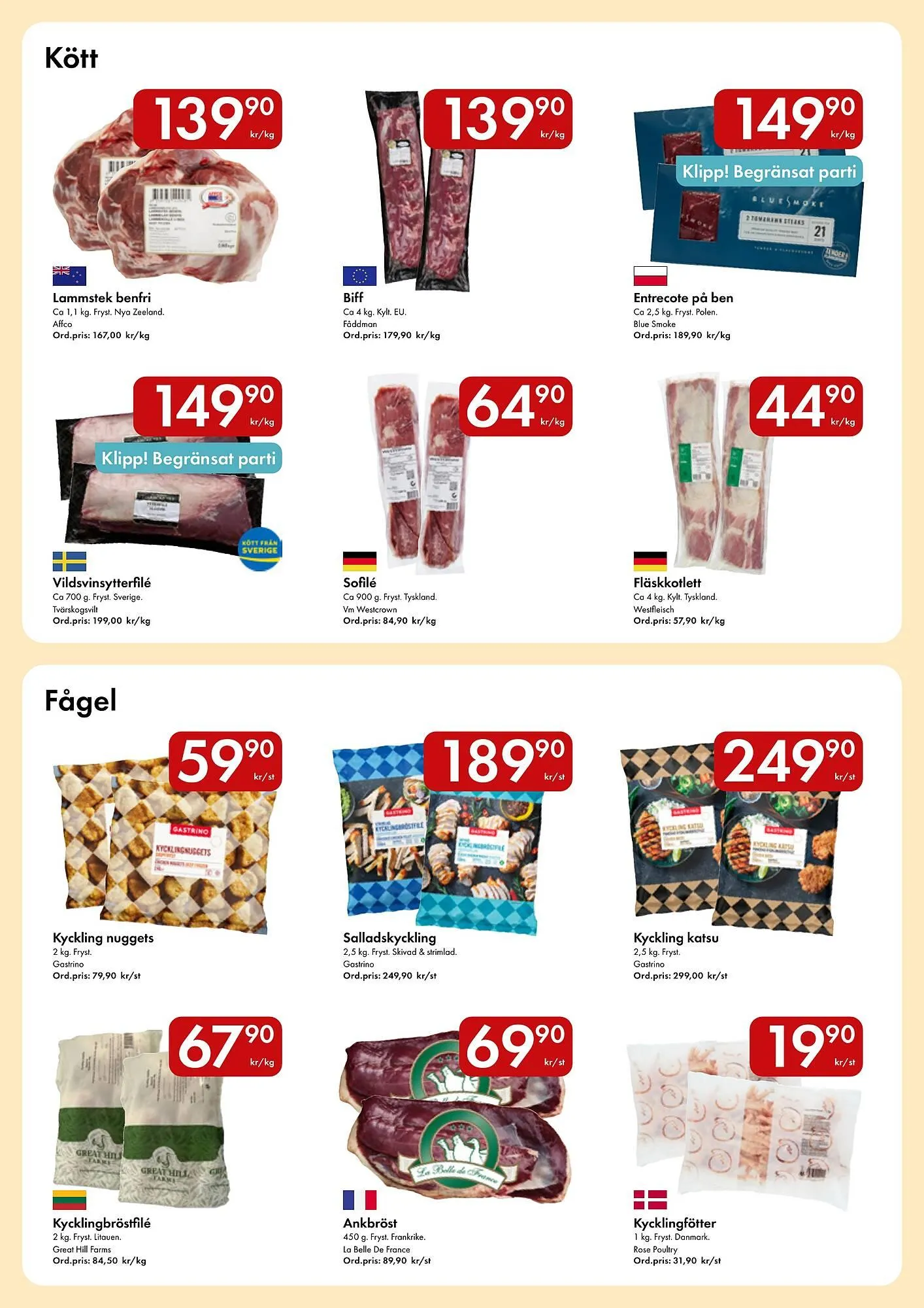 Snabbgross reklamblad från 23 april till 26 april 2026 - Reklamblad sidor 2