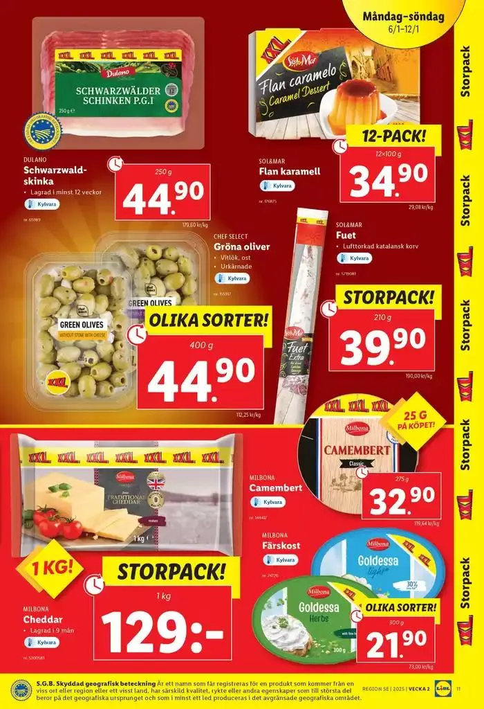 Aktuella deals och erbjudanden från 6 januari till 12 januari 2025 - Reklamblad sidor 11